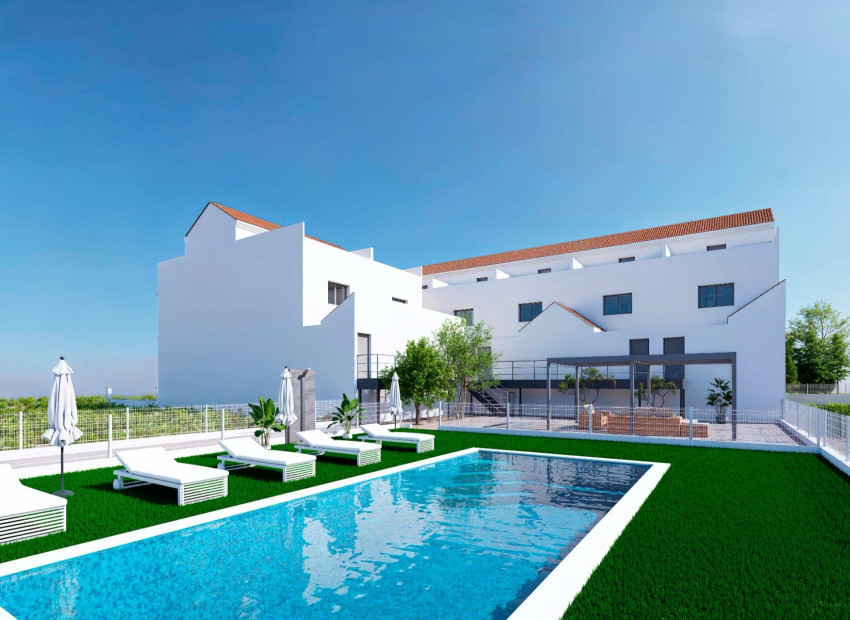 Nieuwbouw Woningen - Town House - Rafal - pueblo
