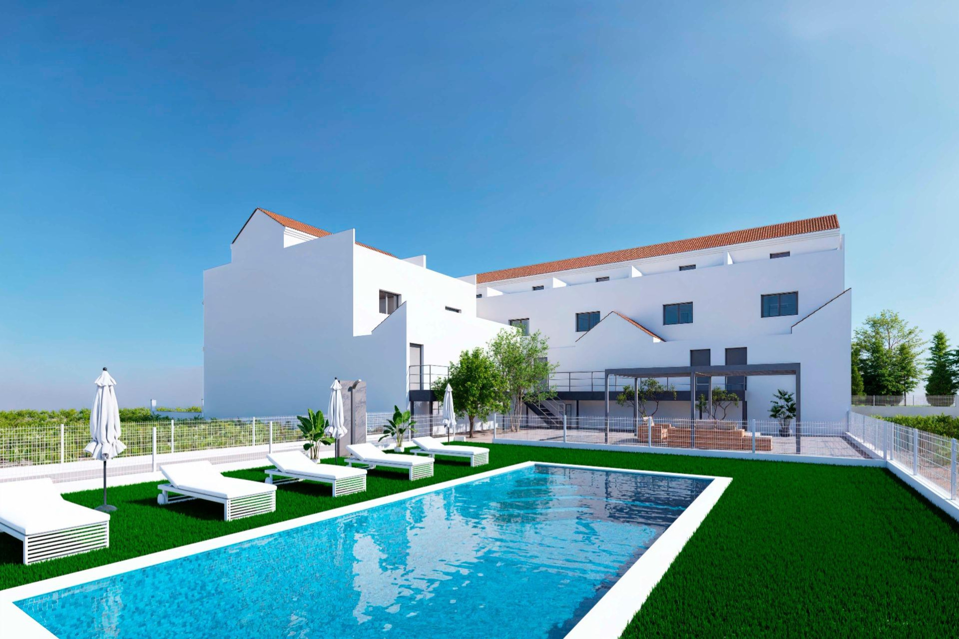 Nieuwbouw Woningen - Town House - Rafal - pueblo