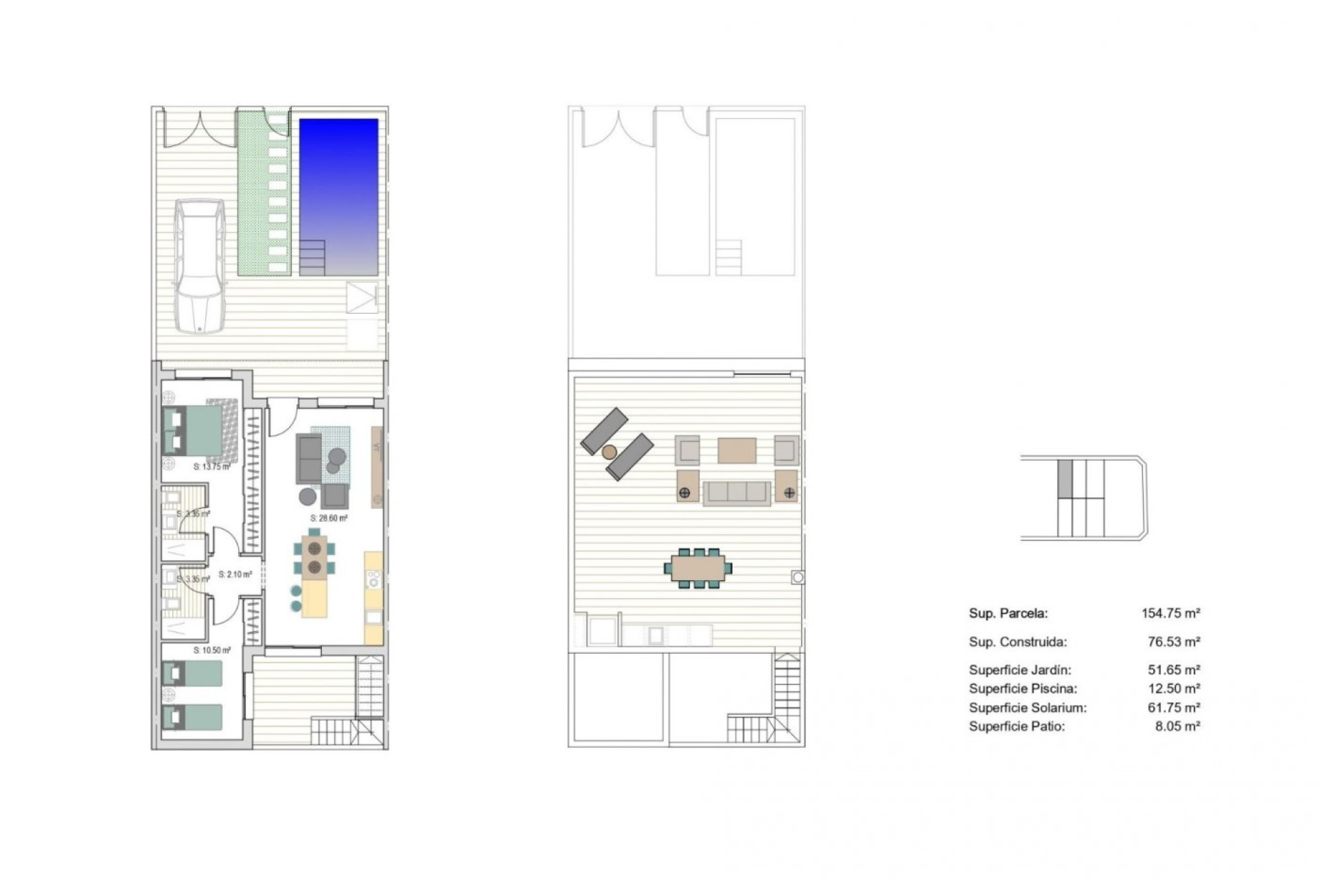 Nieuwbouw Woningen - Town House - San Javier - Parque del doce