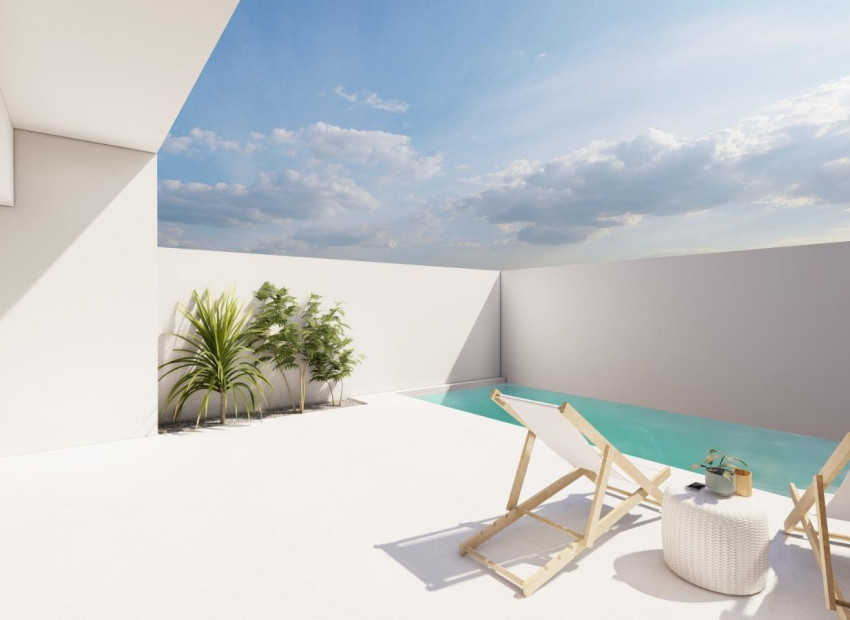 Nieuwbouw Woningen - Town House - San Javier - pueblo