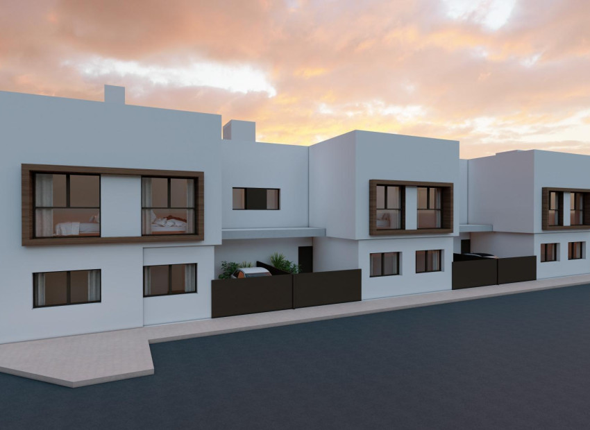 Nieuwbouw Woningen - Town House - San Javier - pueblo