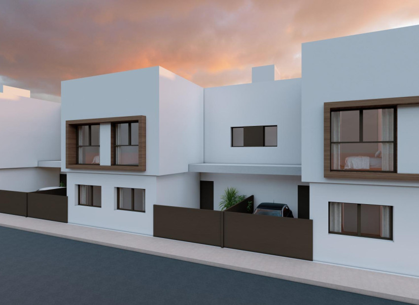 Nieuwbouw Woningen - Town House - San Javier - pueblo