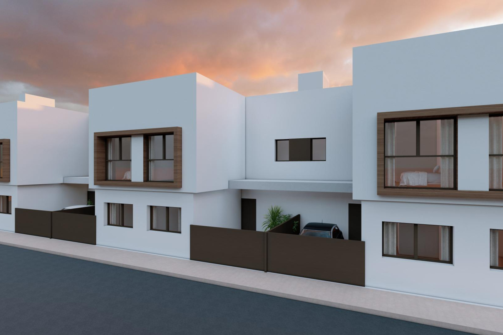 Nieuwbouw Woningen - Town House - San Javier - pueblo