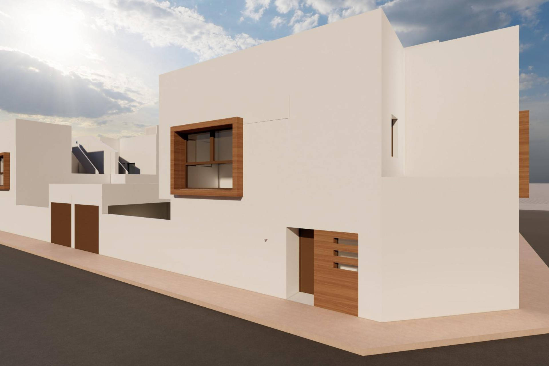 Nieuwbouw Woningen - Town House - San Javier - pueblo