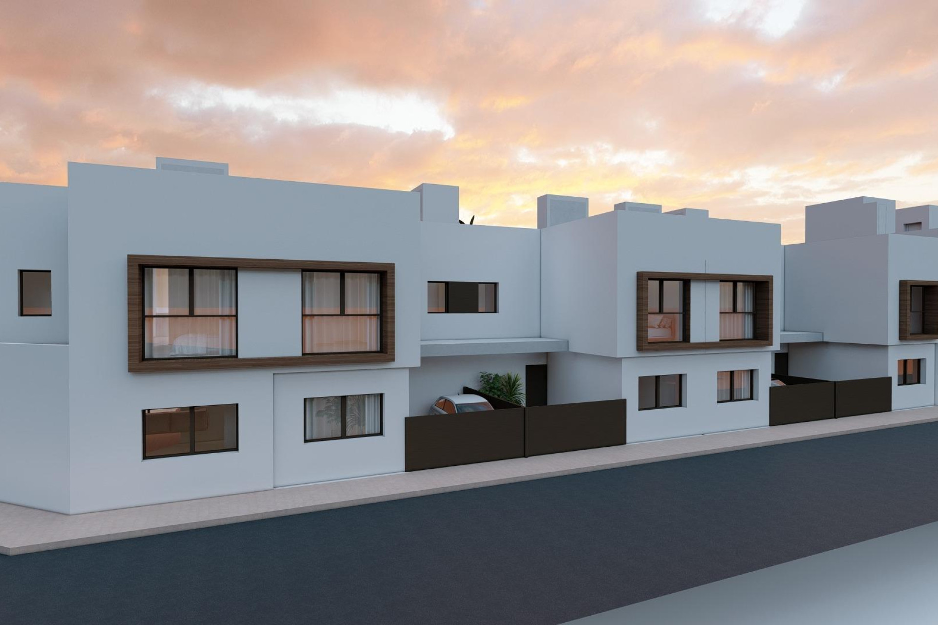 Nieuwbouw Woningen - Town House - San Javier - pueblo