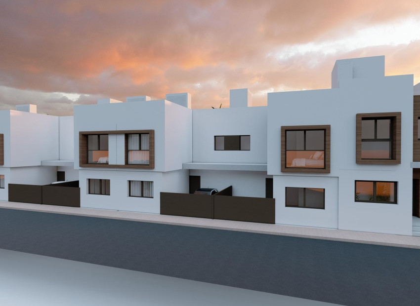 Nieuwbouw Woningen - Town House - San Javier - pueblo