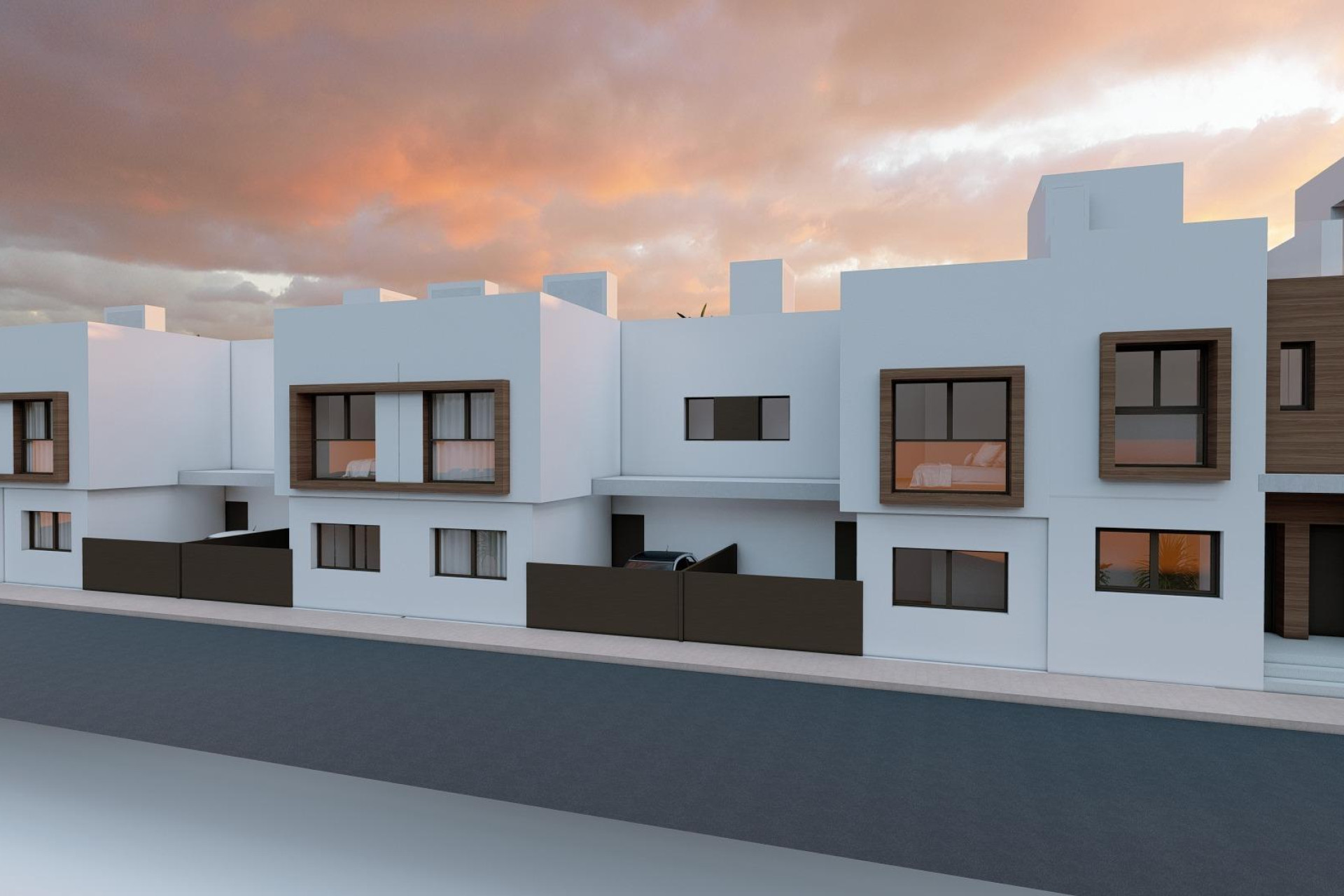 Nieuwbouw Woningen - Town House - San Javier - pueblo