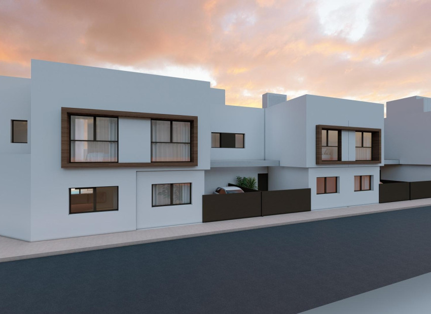 Nieuwbouw Woningen - Town House - San Javier - pueblo