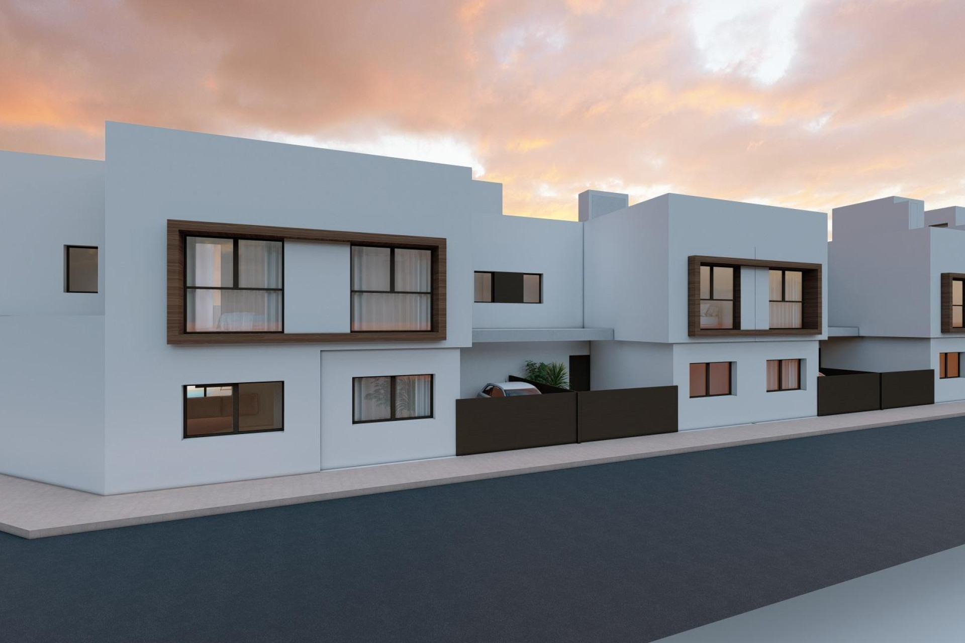 Nieuwbouw Woningen - Town House - San Javier - pueblo