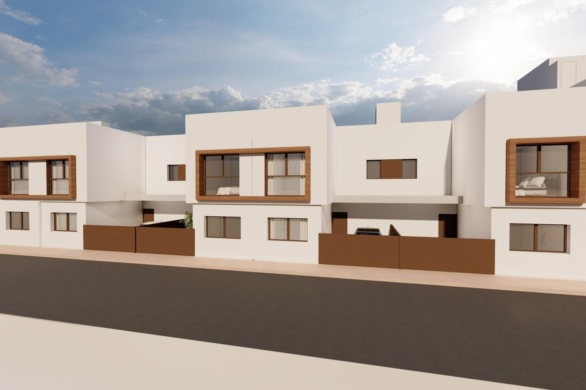 Nieuwbouw Woningen - Town House - San Javier - pueblo