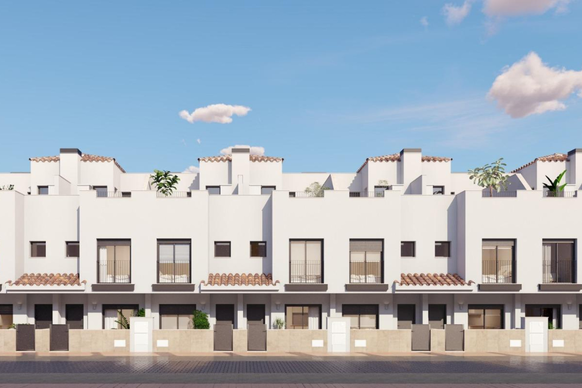 Nieuwbouw Woningen - Town House - Torre Pacheco - Santa Rosalia pueblo