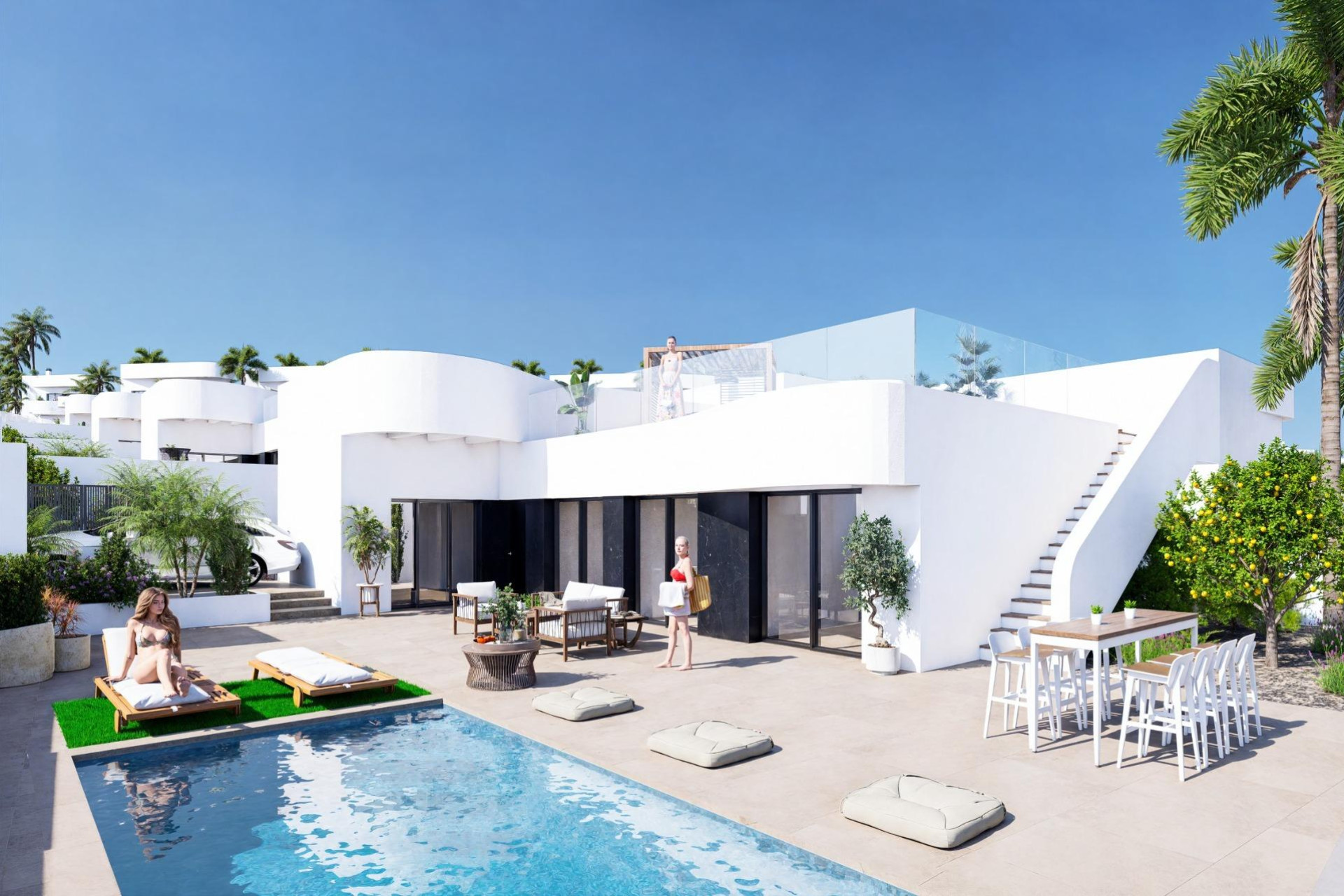 Nieuwbouw Woningen - Villa - Algorfa - La Finca Golf