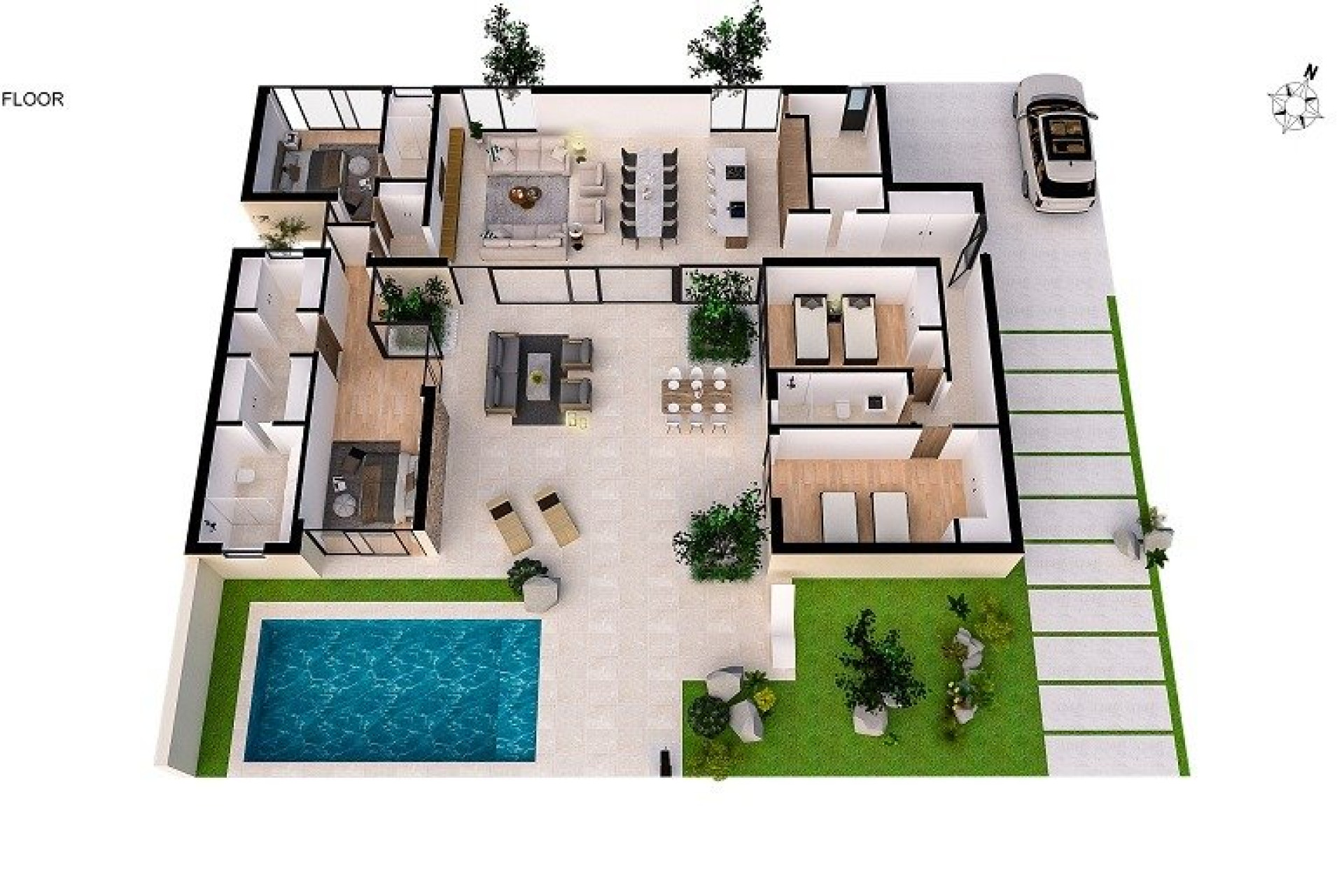 Nieuwbouw Woningen - Villa - Banos y Mendigo - Altaona Golf