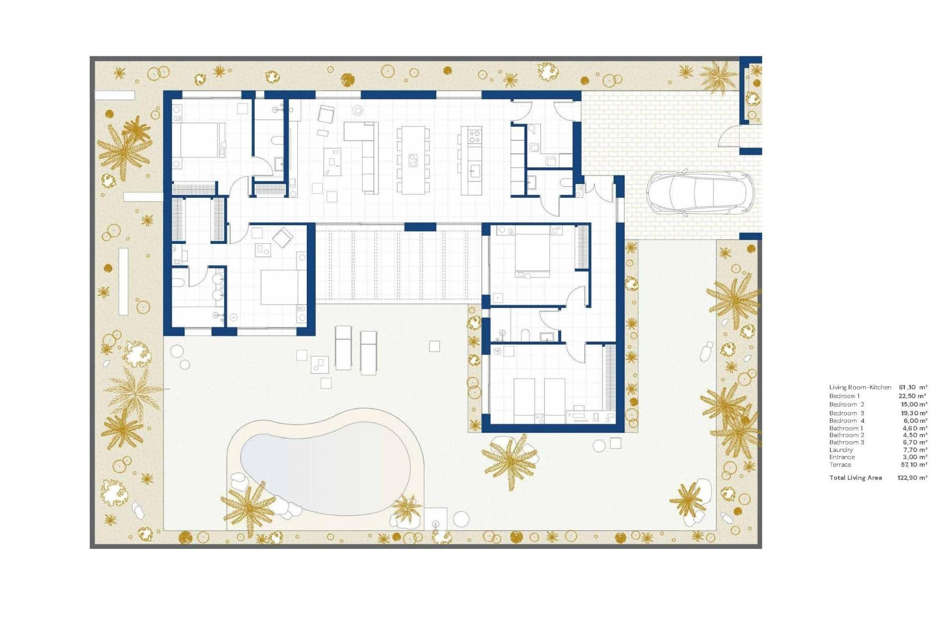 Nieuwbouw Woningen - Villa - Banos y Mendigo - Altaona Golf