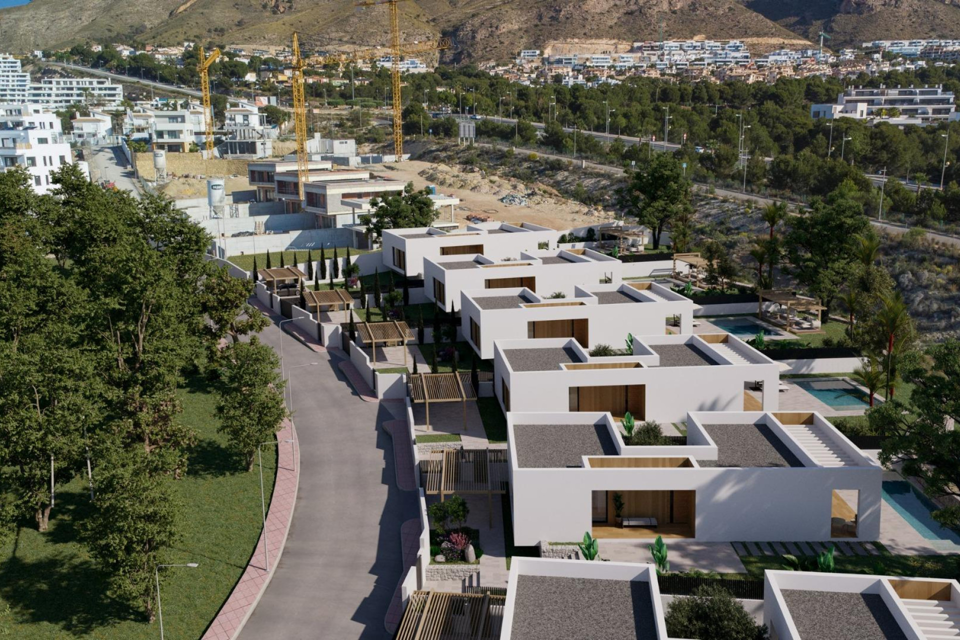 Nieuwbouw Woningen - Villa - Finestrat - Finestrat Urbanizaciones