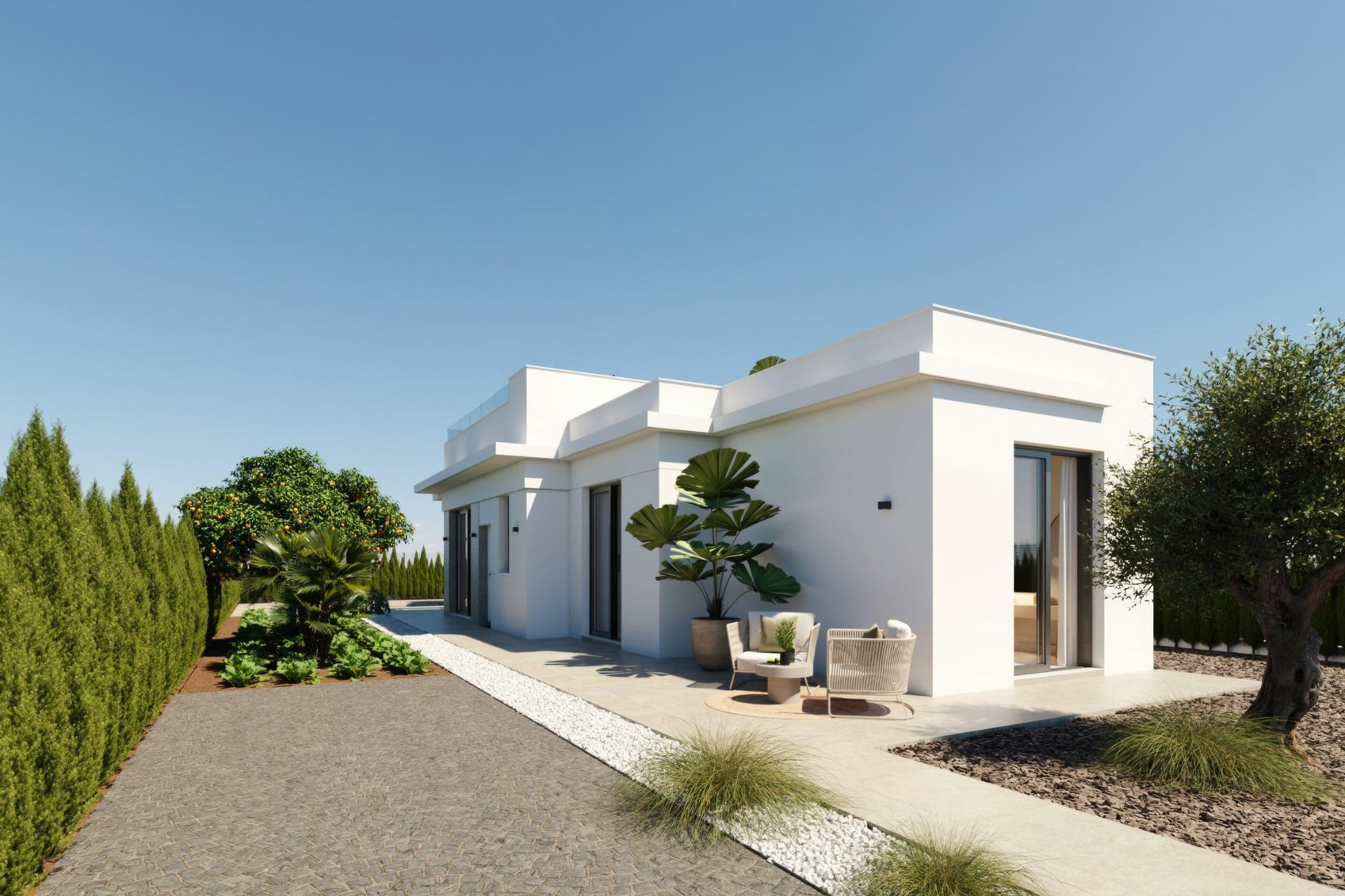 Nieuwbouw Woningen - Villa - Fuente Álamo - Hacienda Del Álamo Golf