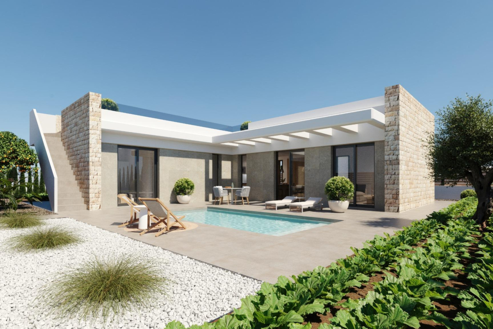 Nieuwbouw Woningen - Villa - Fuente Álamo - Hacienda del Alamo