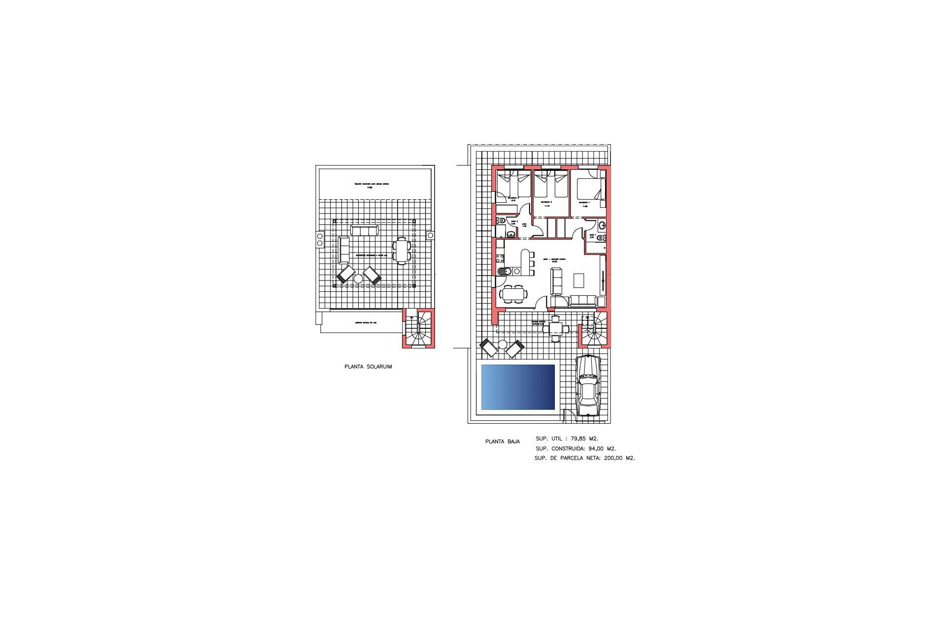 Nieuwbouw Woningen - Villa - Fuente Álamo - La Pinilla