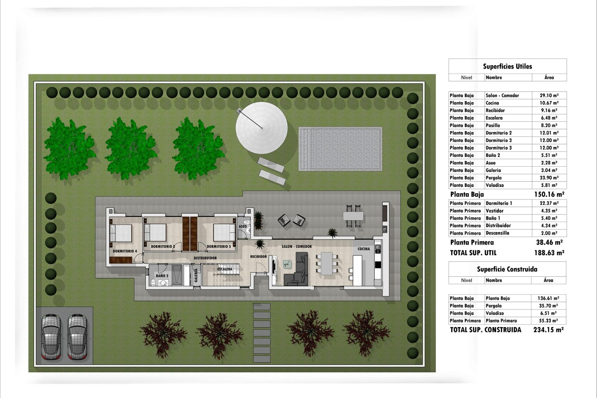 Nieuwbouw Woningen - Villa - Guardamar del Segura - Pinoso - El Pinós