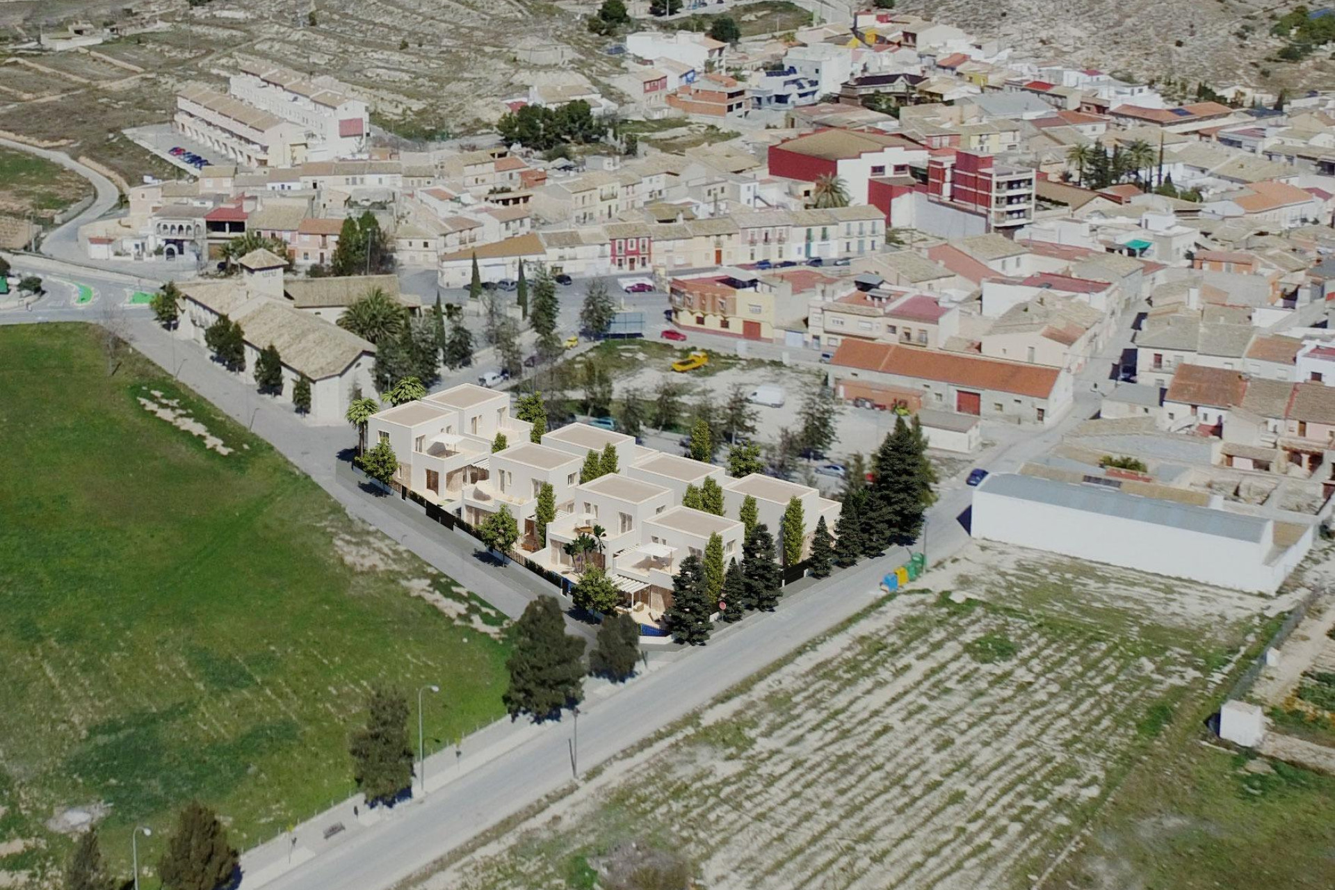 Nieuwbouw Woningen - Villa - Hondón de las Nieves - Centro