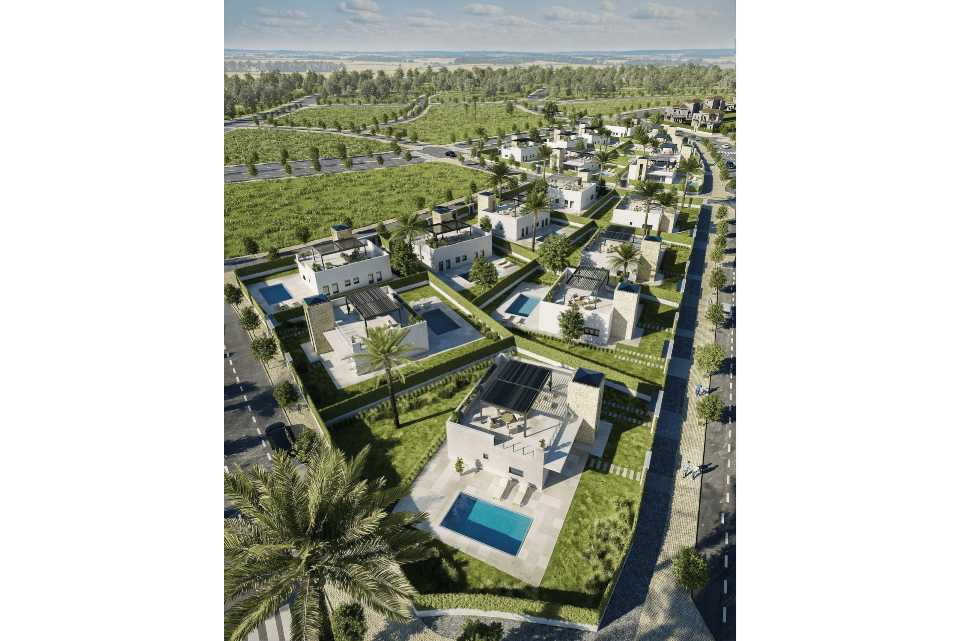 Nieuwbouw Woningen - Villa - Lorca - Jardines de Almenara