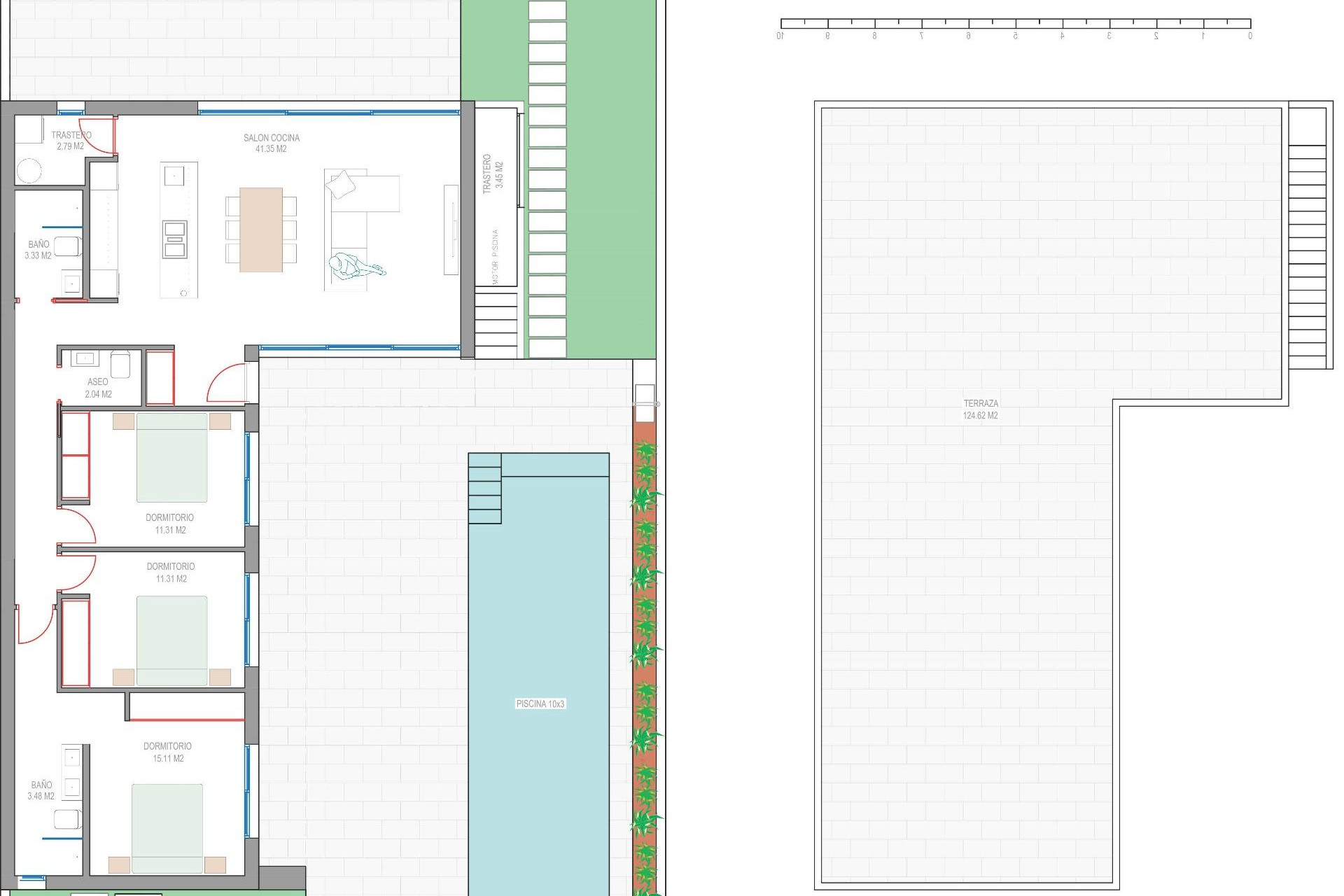 Nieuwbouw Woningen - Villa - Los Alcazares - Serena Golf