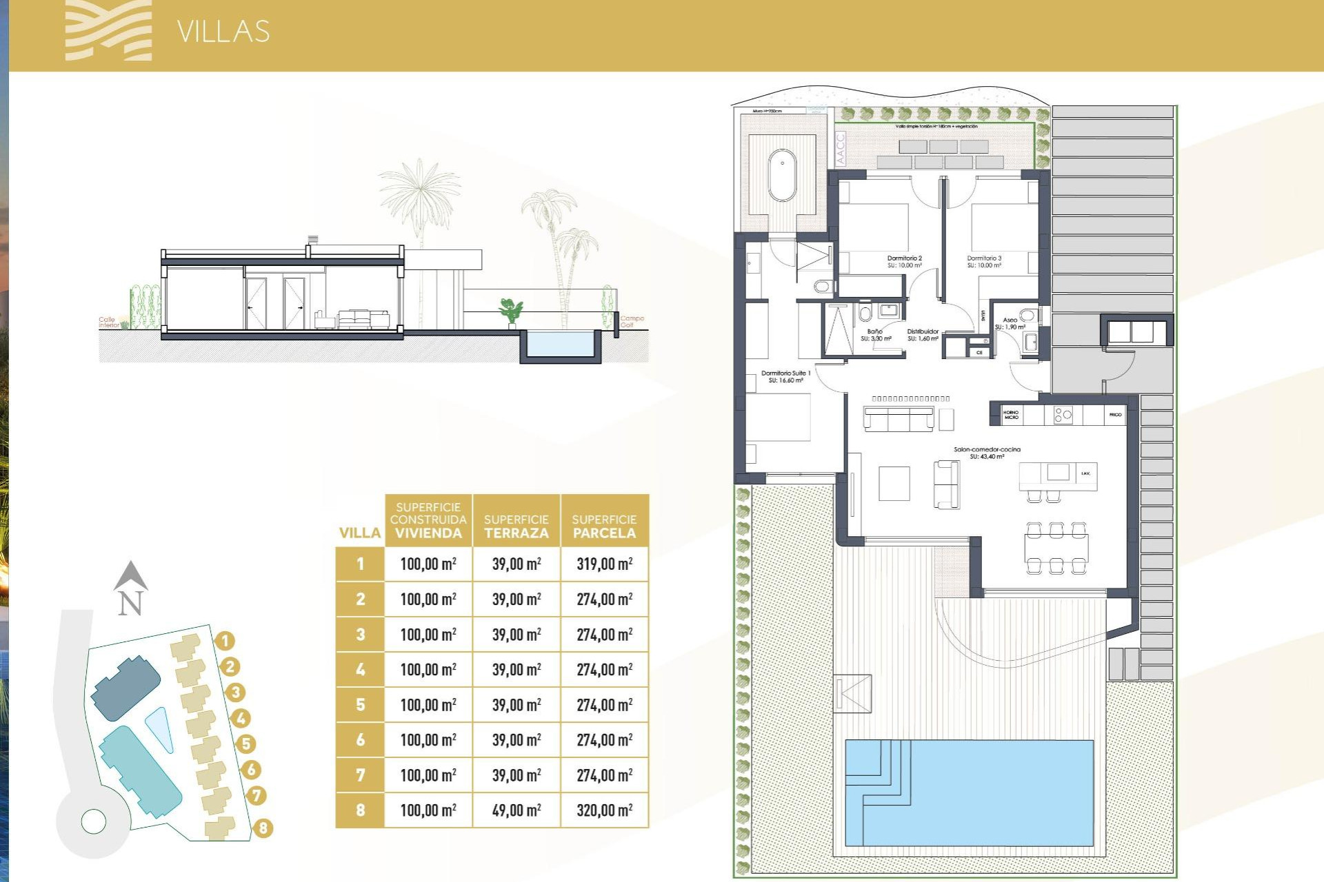Nieuwbouw Woningen - Villa - Los Alcazares - Serena Golf