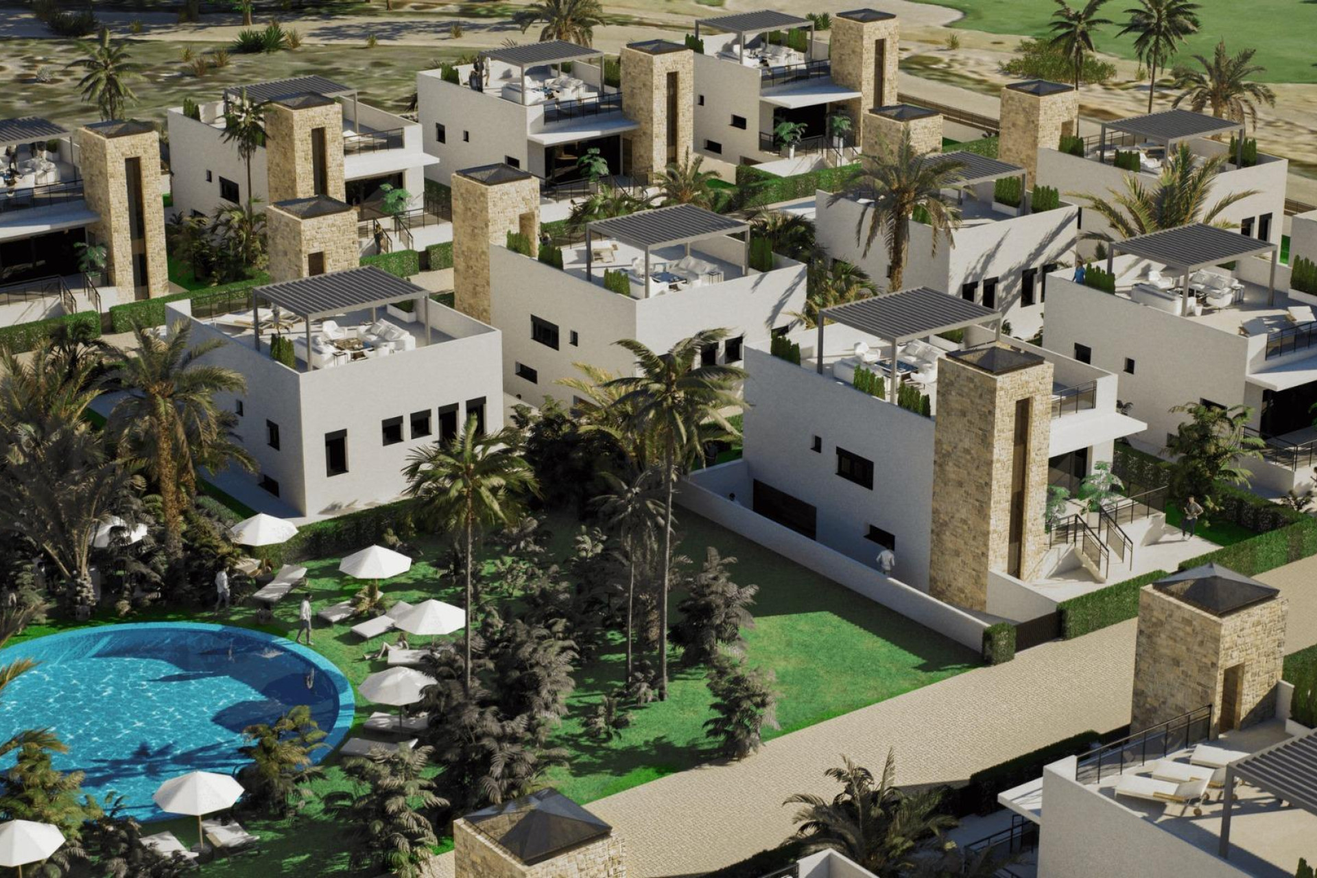 Nieuwbouw Woningen - Villa - Mazarron - Camposol Golf