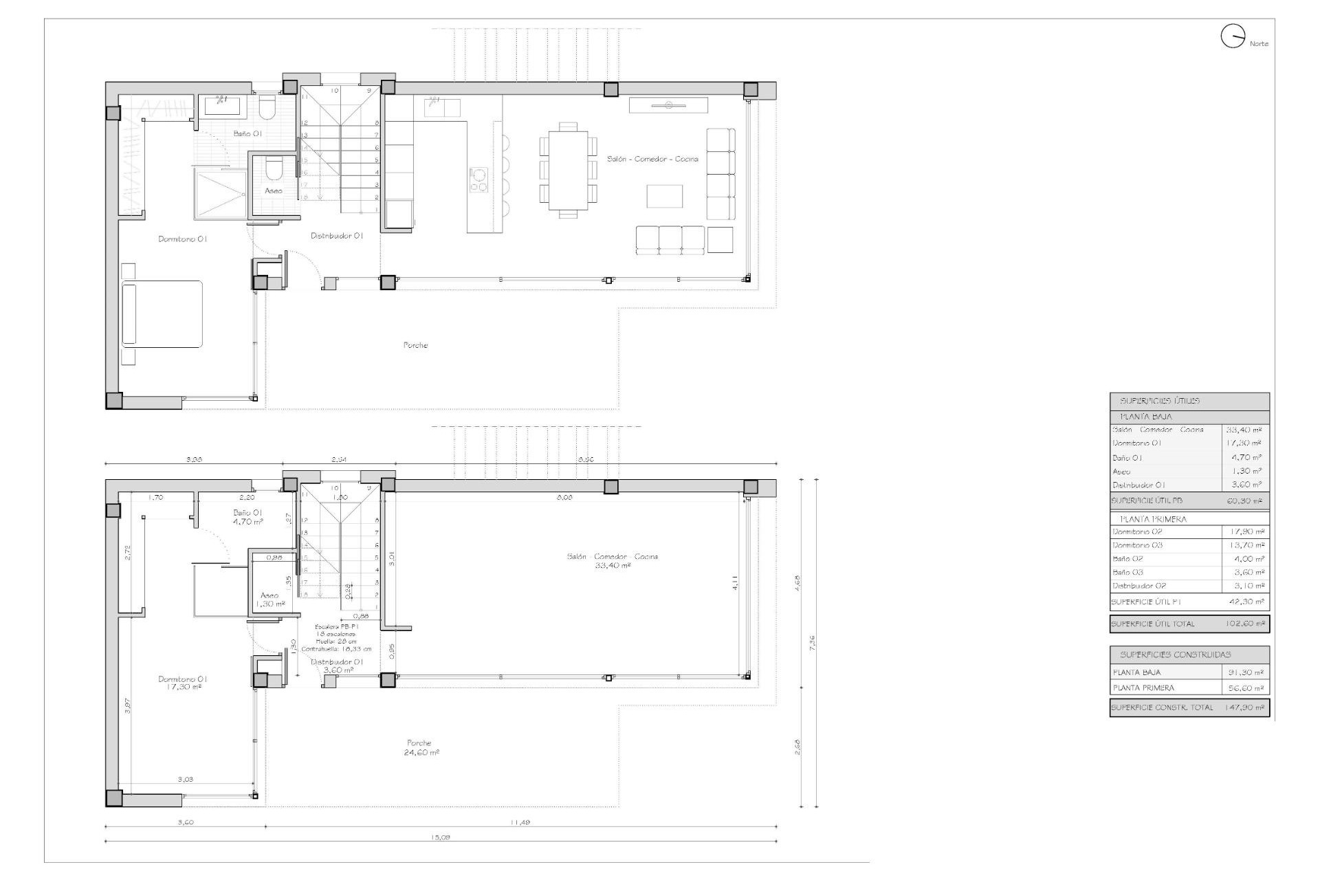 Nieuwbouw Woningen - Villa - Orihuela Costa - PAU 26