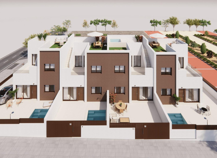 Nieuwbouw Woningen - Villa - Pilar de la Horadada - Barrio los Segundas