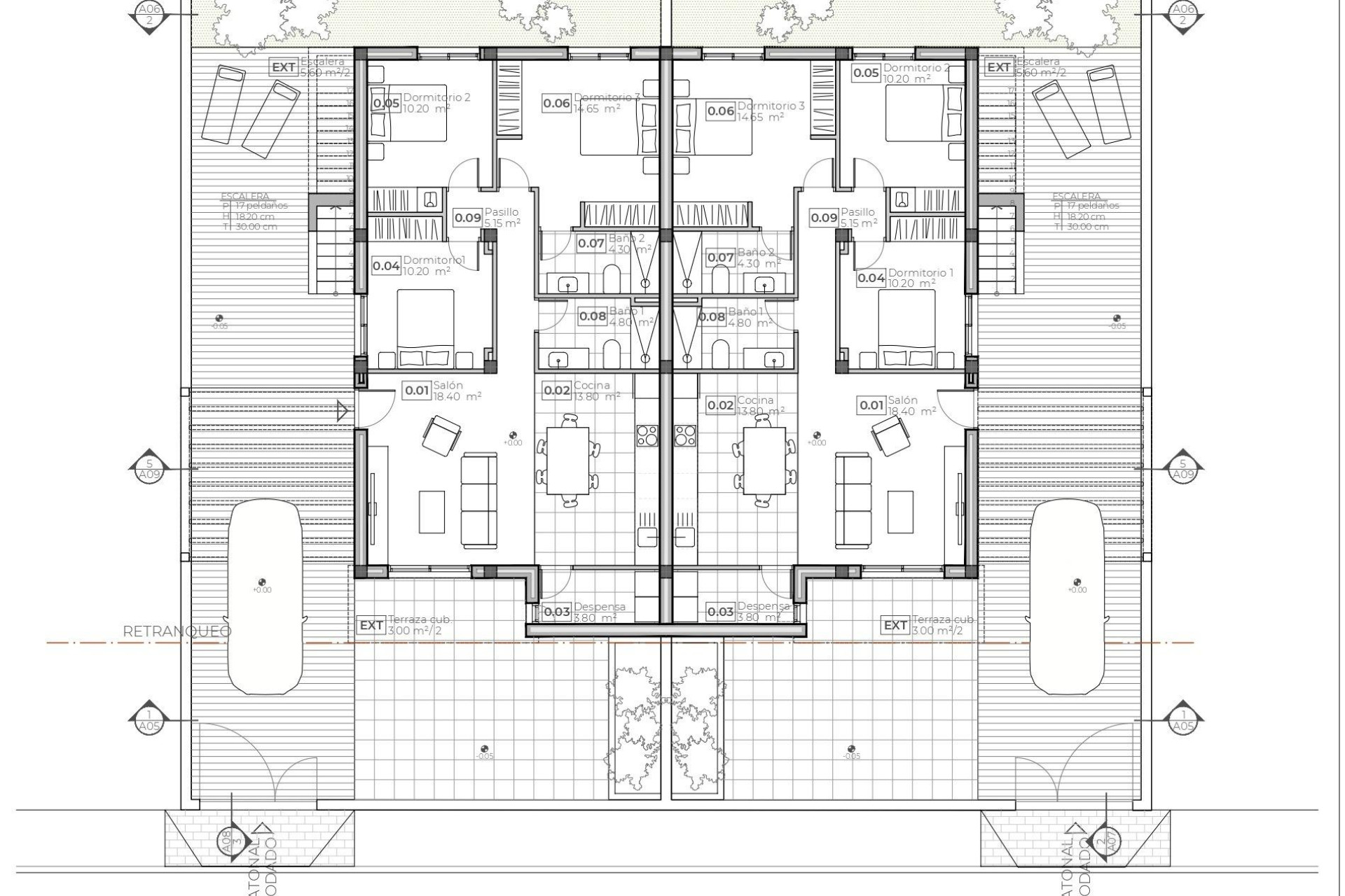 Nieuwbouw Woningen - Villa - Puerto de Mazarron - Caleñares