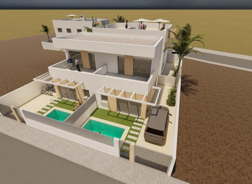 Nieuwbouw Woningen - Villa - Puerto de Mazarron - Mar De Plata