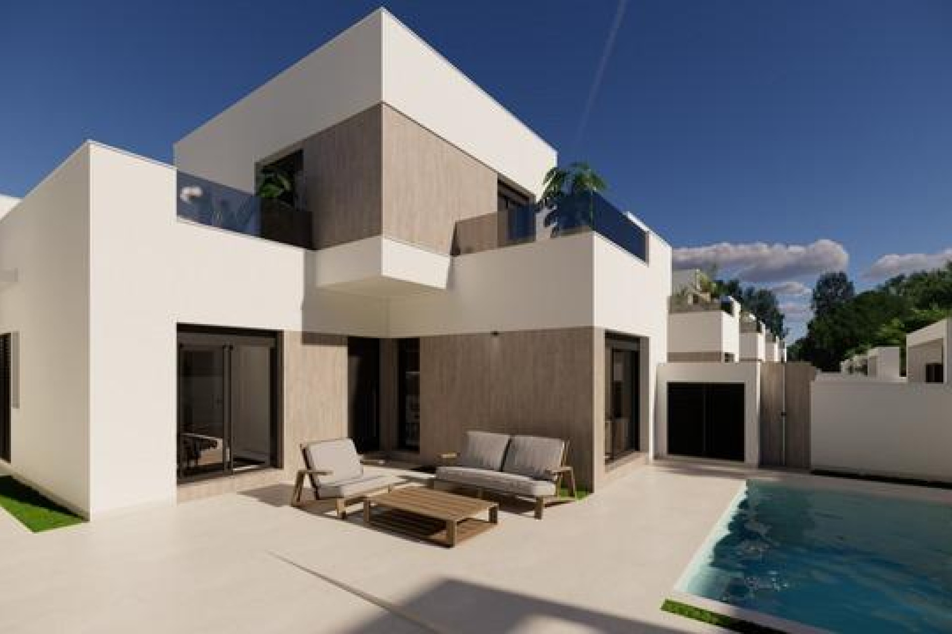 Nieuwbouw Woningen - Villa - San Fulgencio - Polideportivo