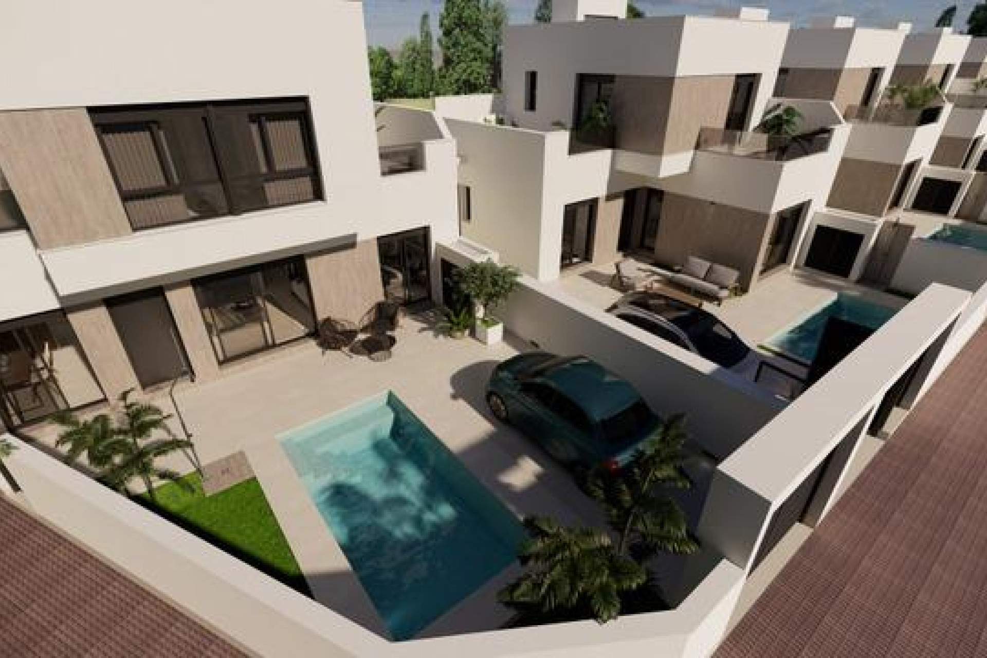 Nieuwbouw Woningen - Villa - San Fulgencio - Polideportivo