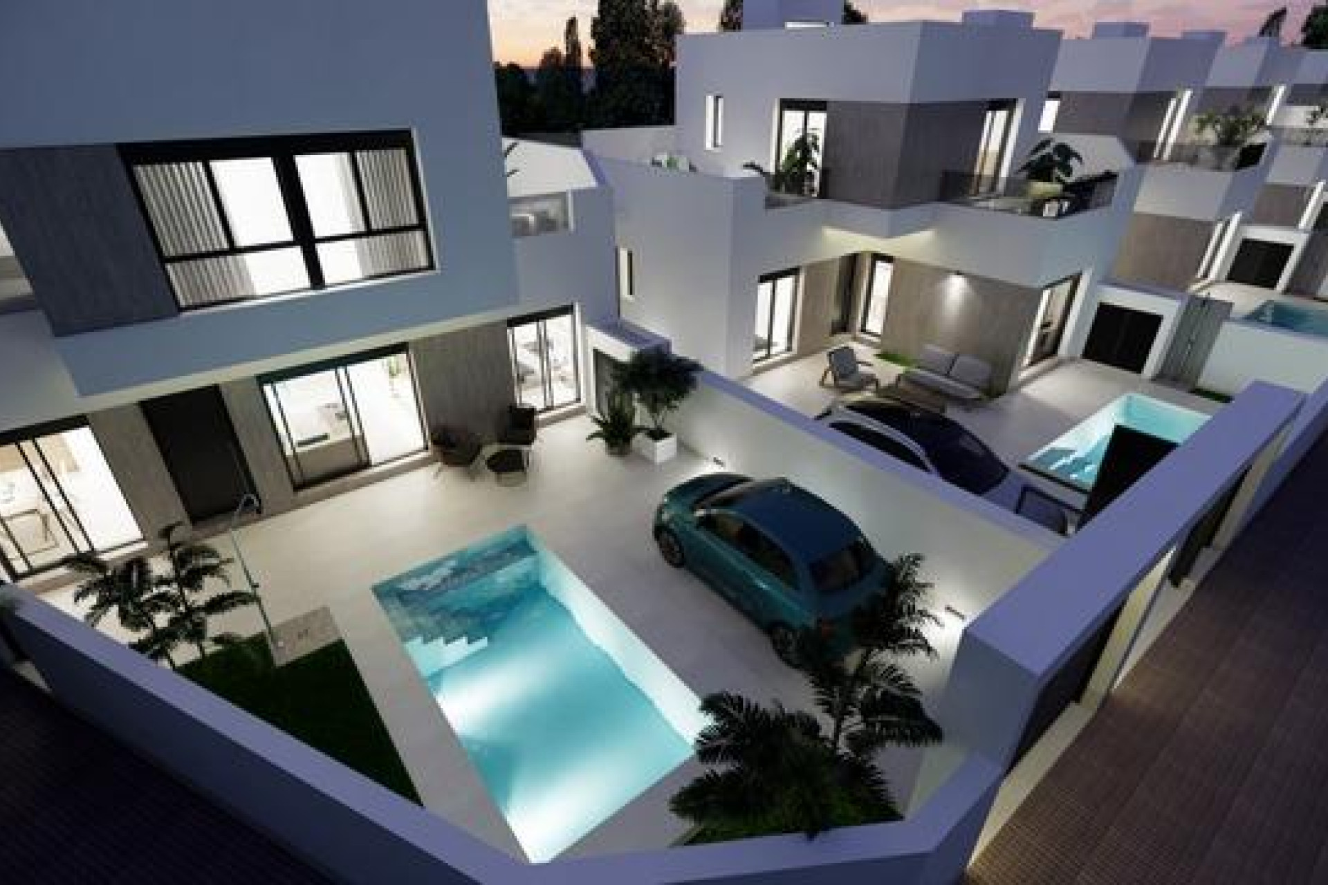 Nieuwbouw Woningen - Villa - San Fulgencio - Polideportivo