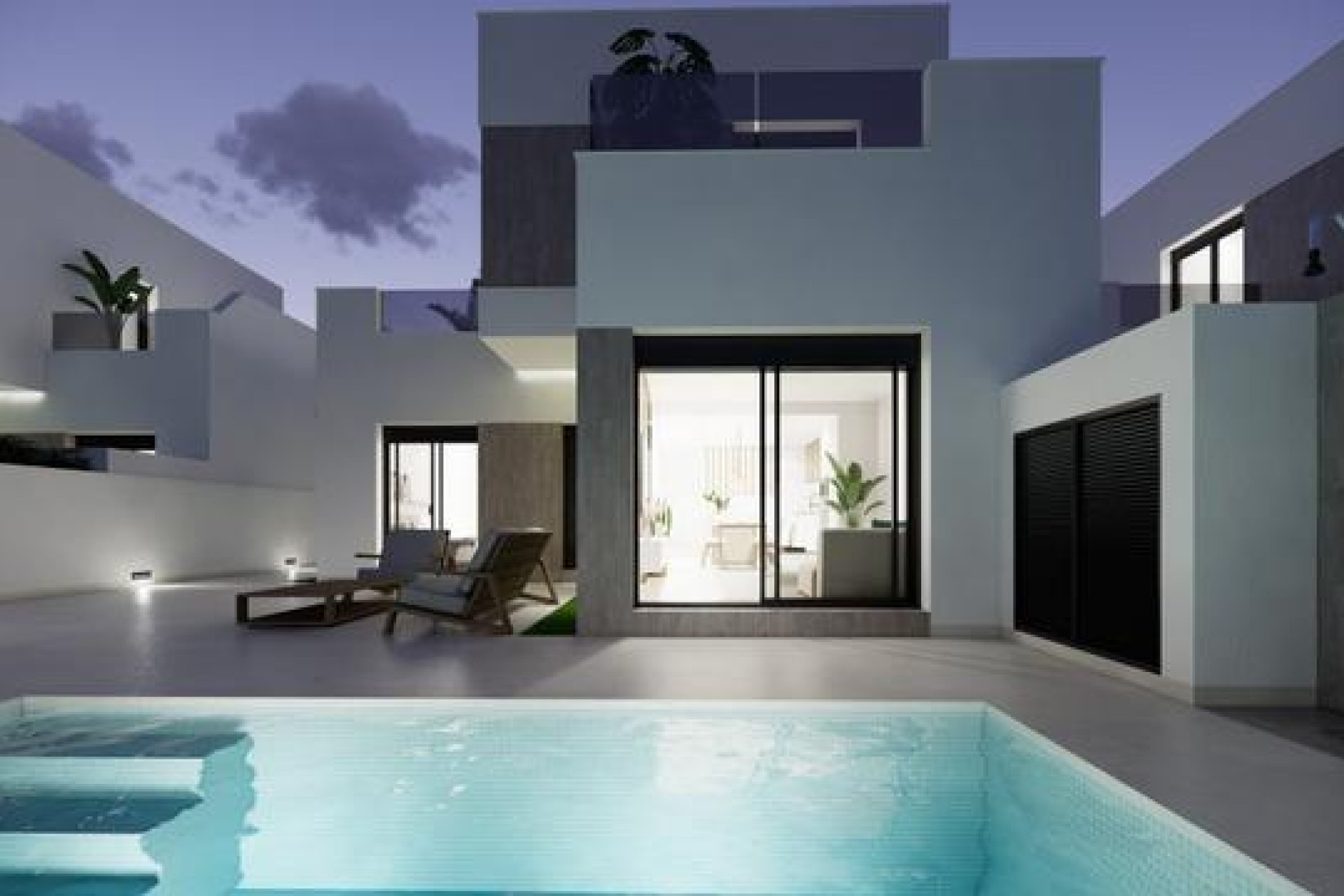 Nieuwbouw Woningen - Villa - San Fulgencio - Polideportivo