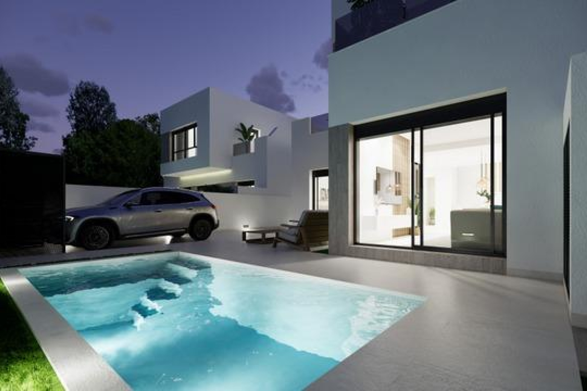 Nieuwbouw Woningen - Villa - San Fulgencio - Polideportivo