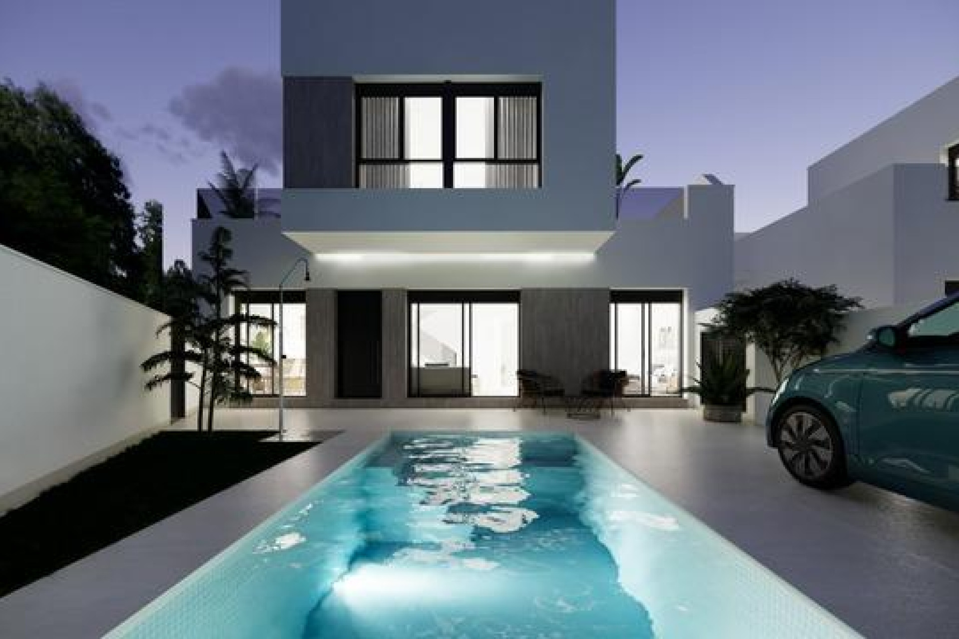 Nieuwbouw Woningen - Villa - San Fulgencio - Polideportivo