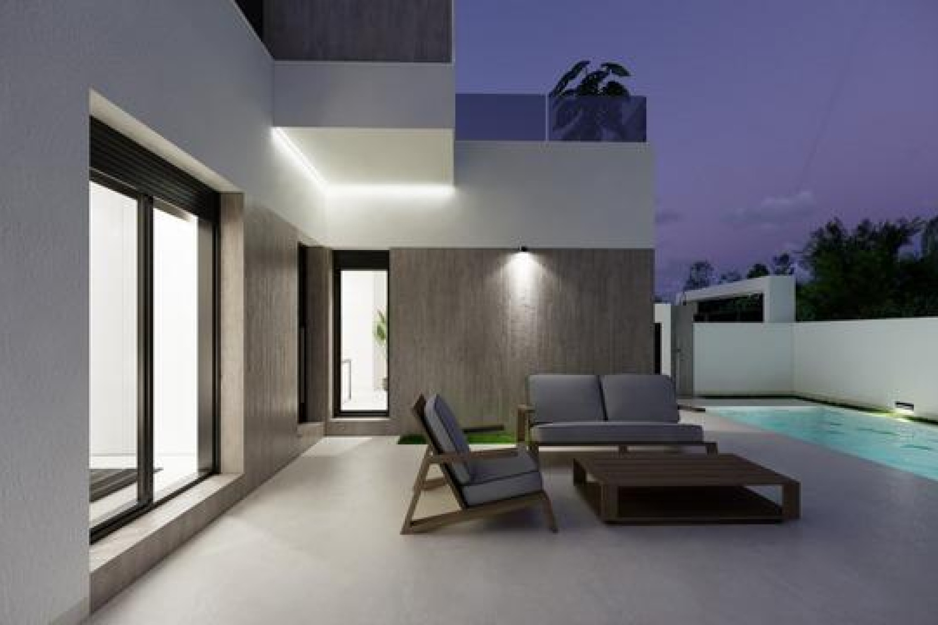 Nieuwbouw Woningen - Villa - San Fulgencio - Polideportivo
