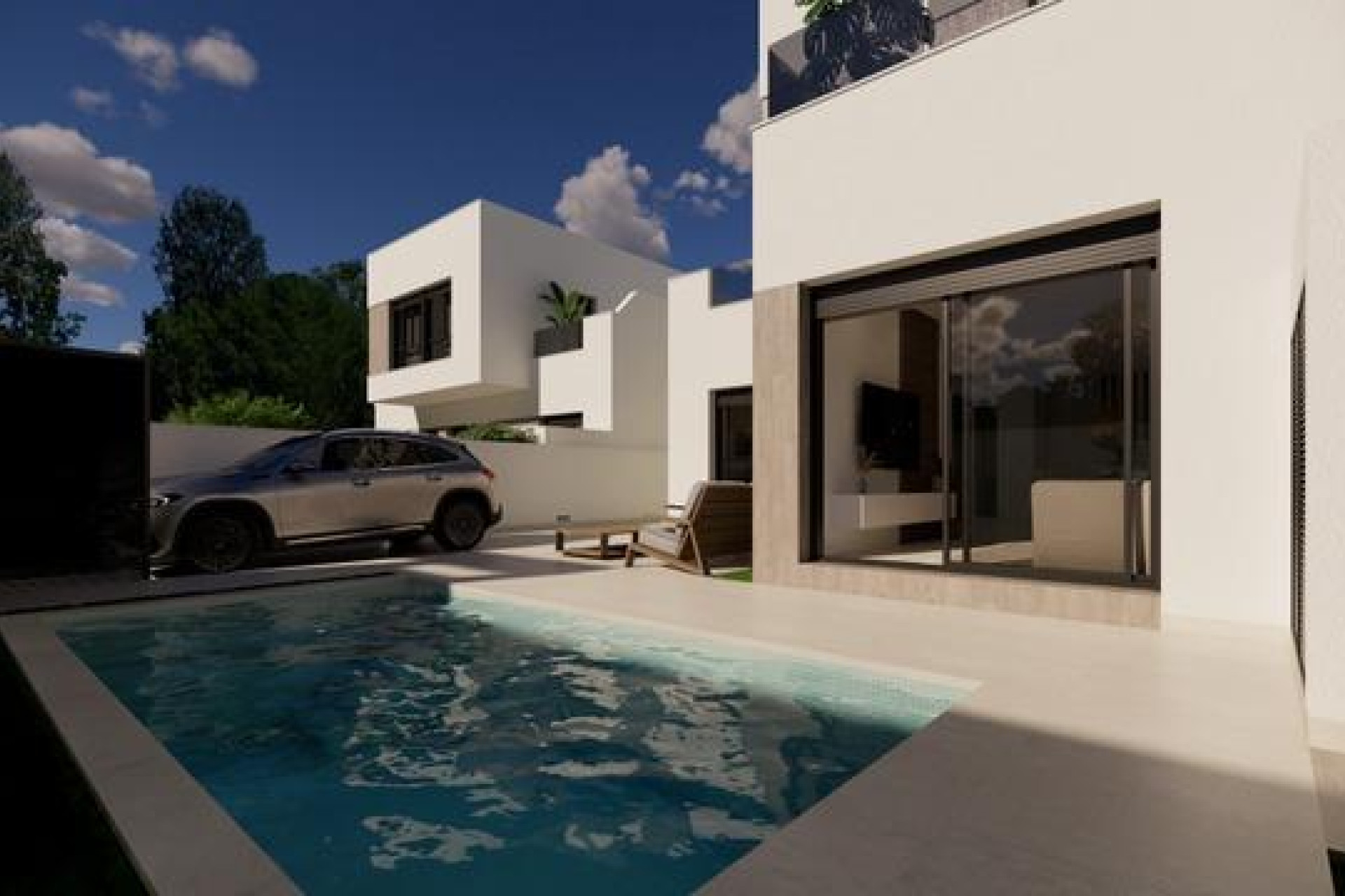 Nieuwbouw Woningen - Villa - San Fulgencio - Polideportivo