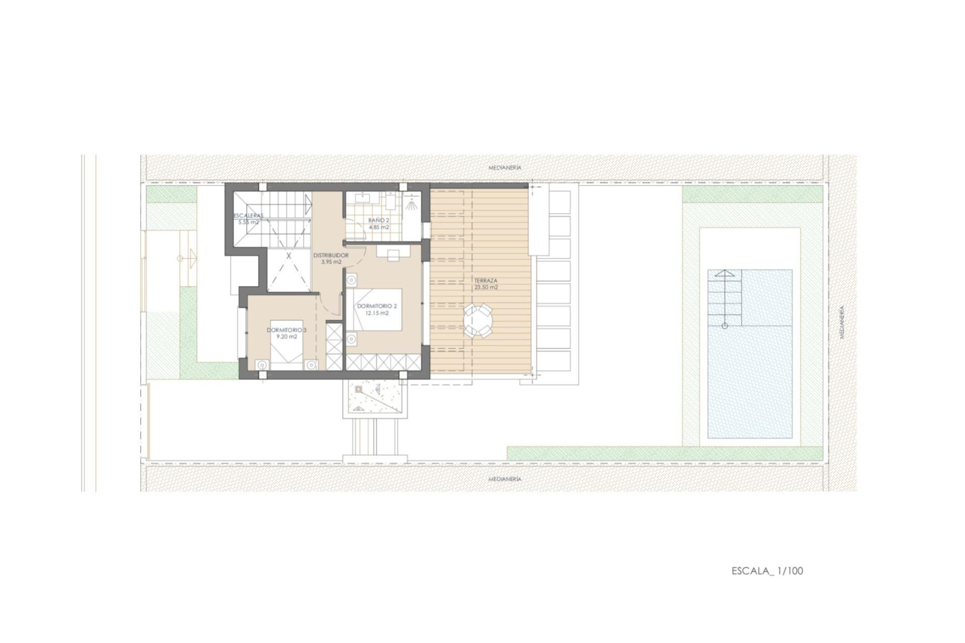 Nieuwbouw Woningen - Villa - San Juan de los Terreros - Las Mimosas