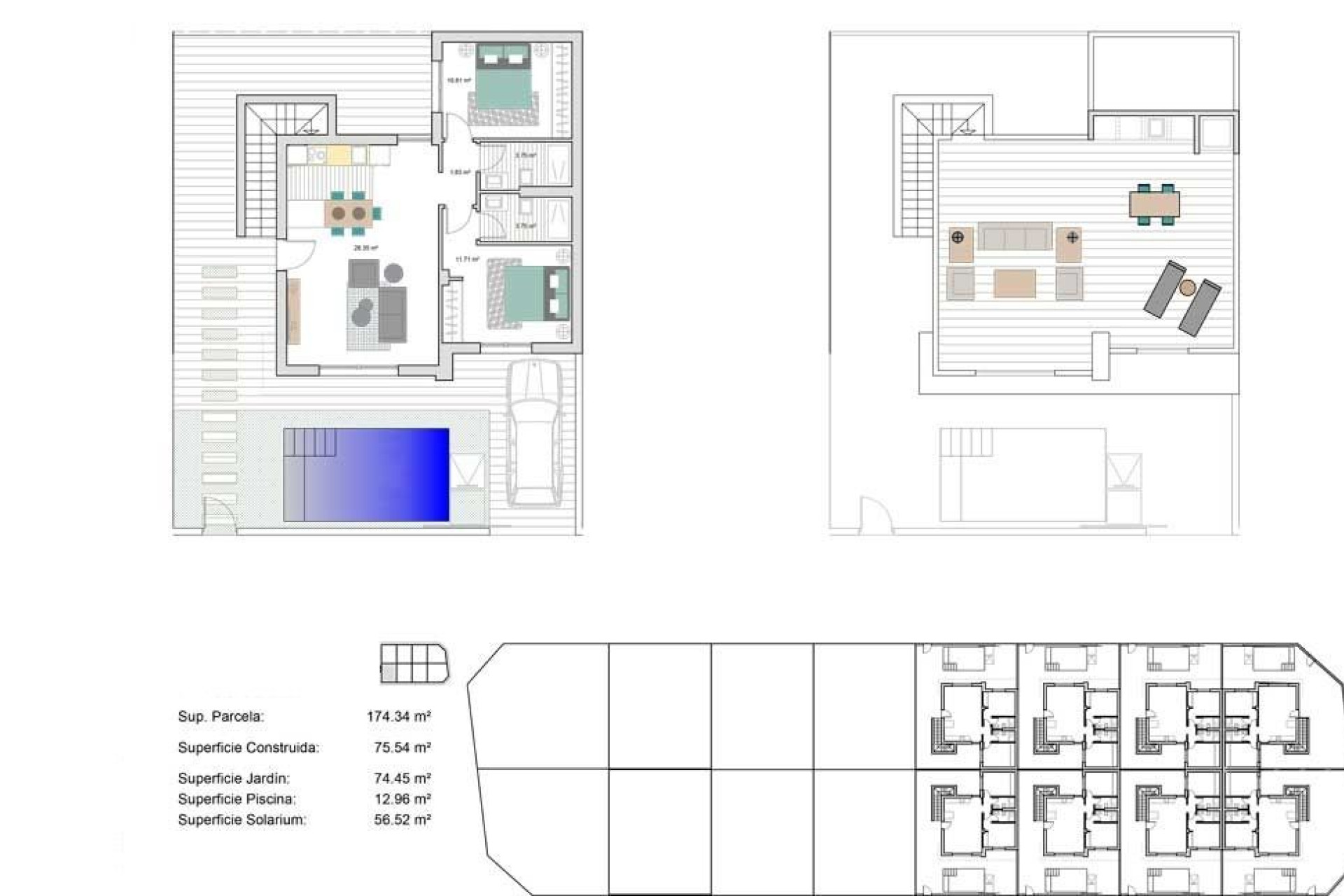 Nieuwbouw Woningen - Villa - Torre Pacheco - Roldán