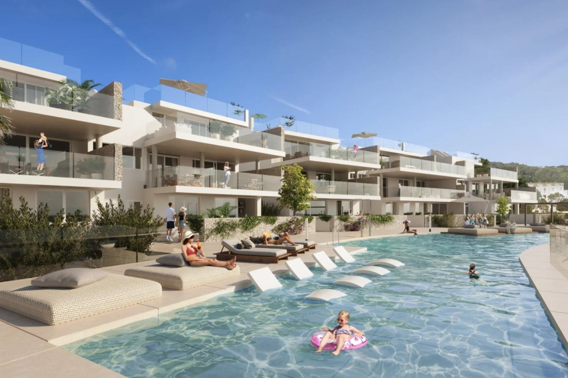 Nouvelle construction - Apartment - Arenal d´en Castell - pueblo