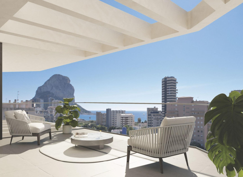 Nouvelle construction - Apartment - Calpe - Playa Cantal Roig