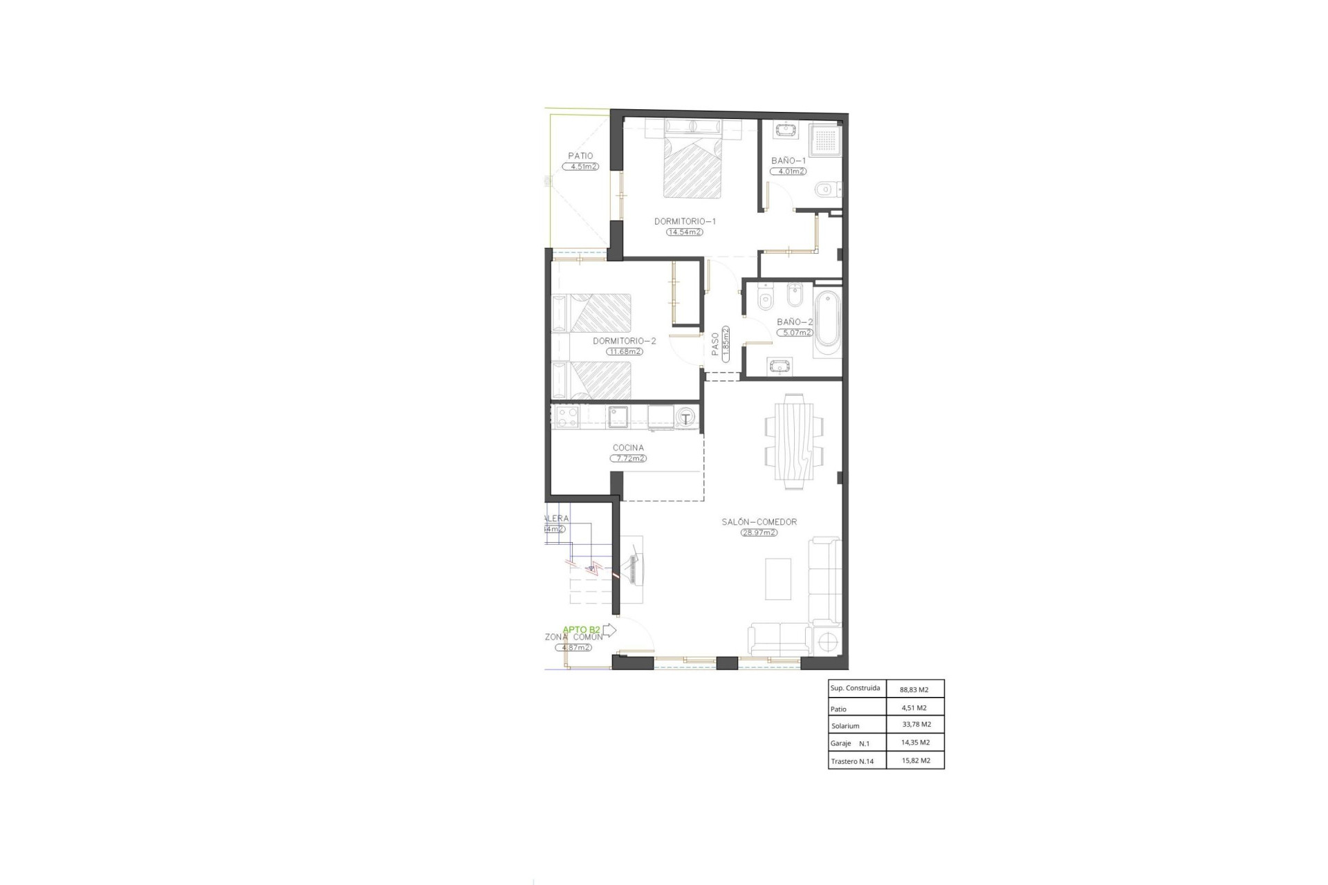 Nouvelle construction - Apartment - Cuevas Del Almanzora - Herrerias