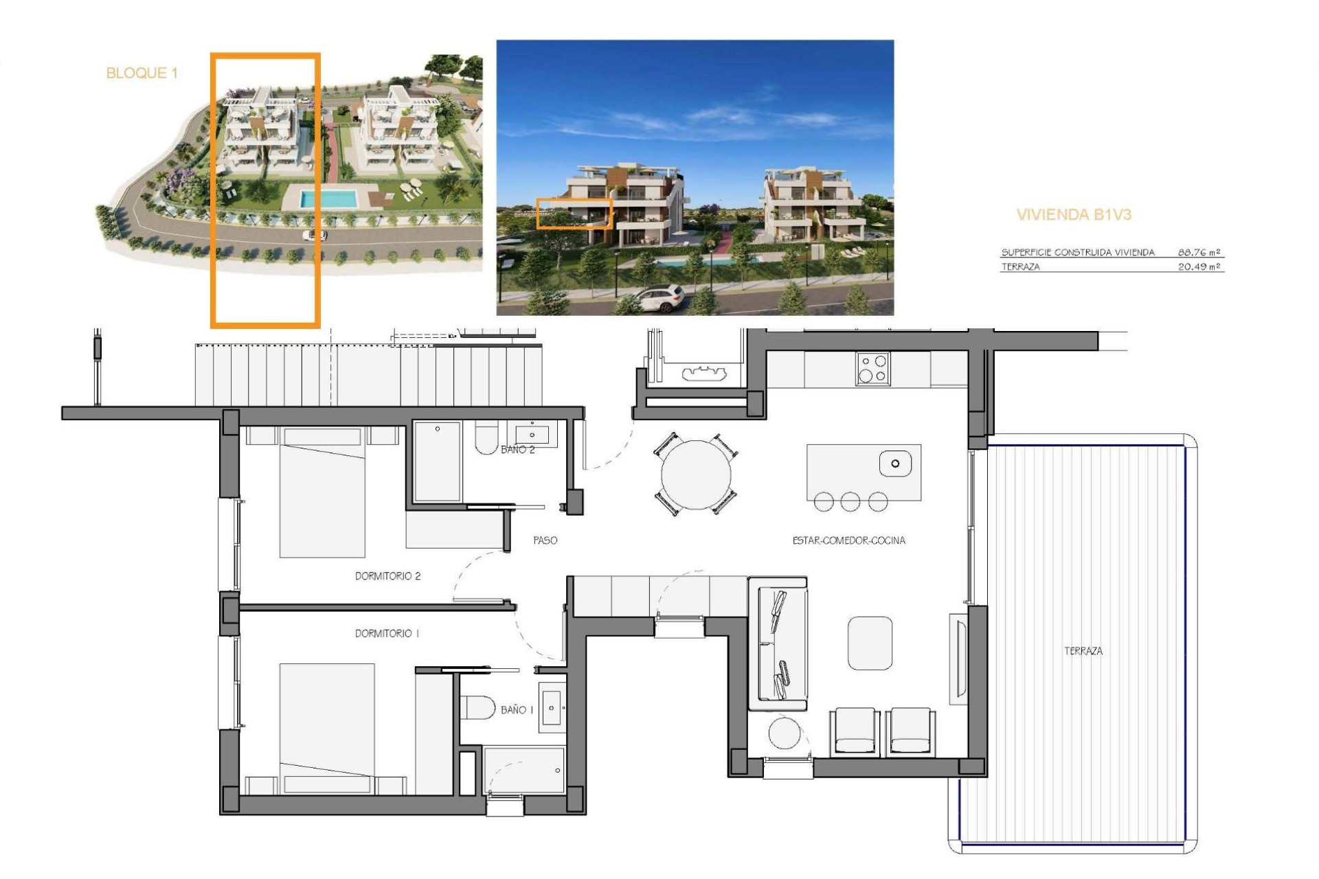 Nouvelle construction - Apartment - Fuente Álamo - Hacienda del Alamo