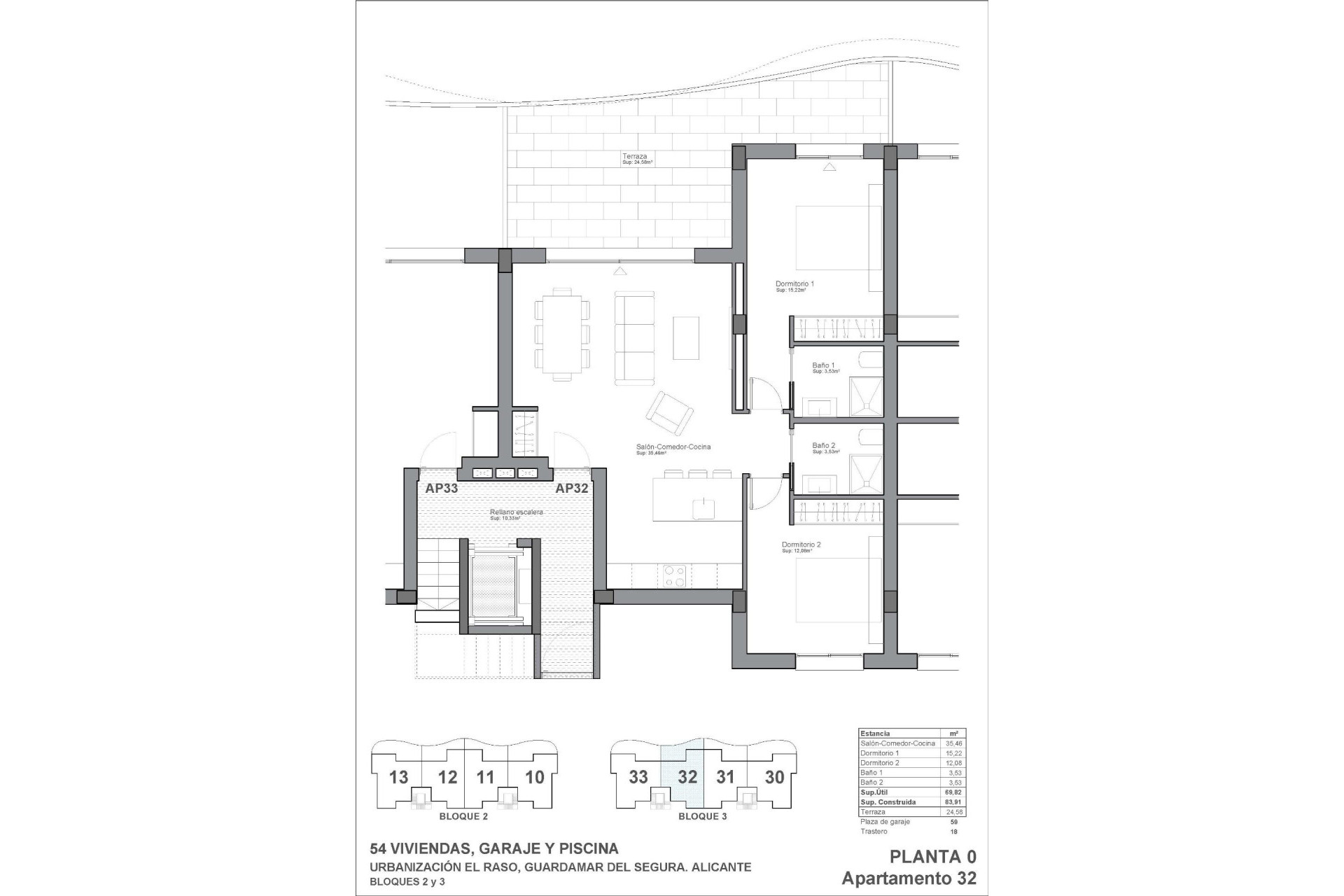 Nouvelle construction - Apartment - Guardamar del Segura - El Raso