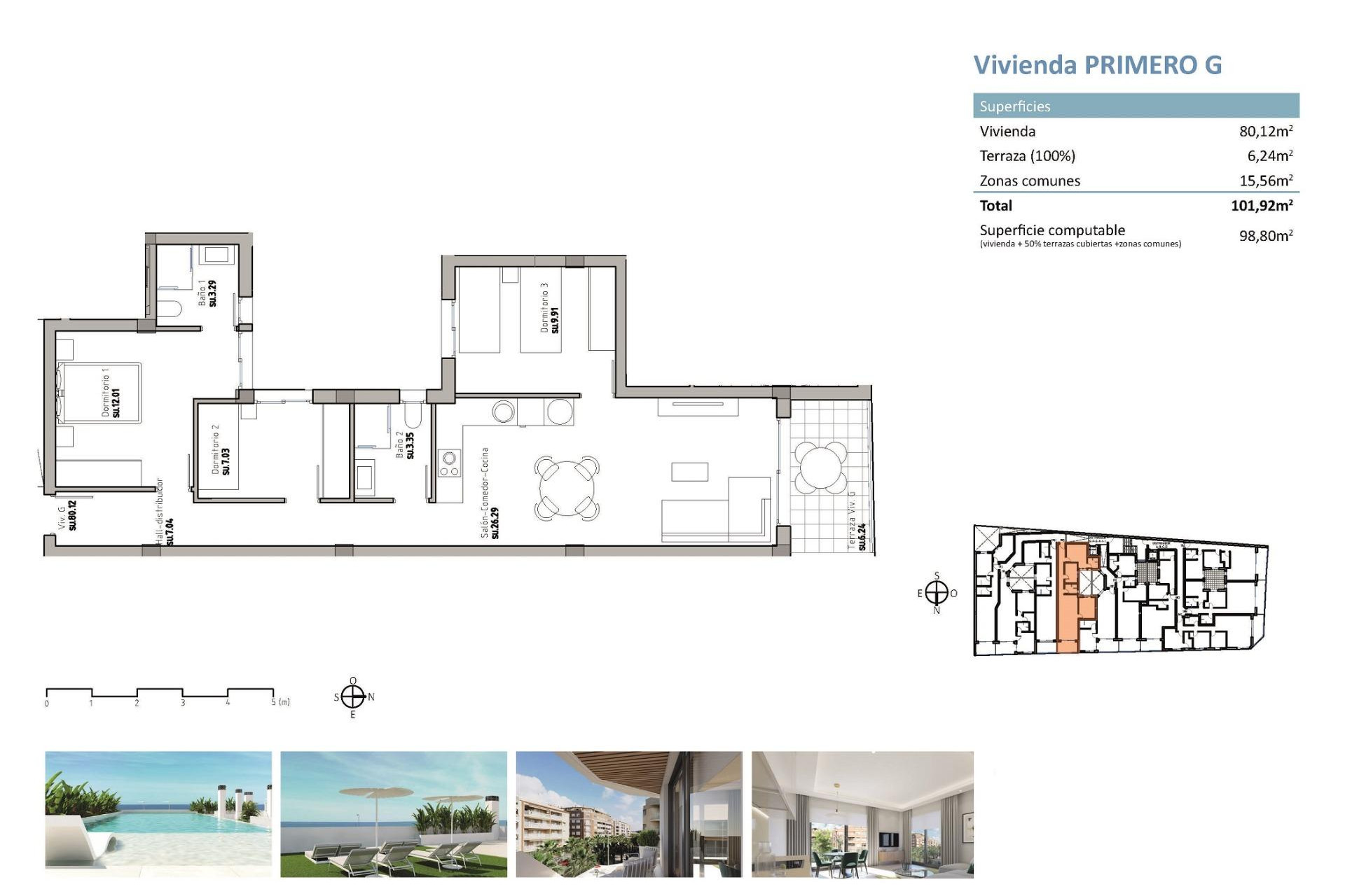 Nouvelle construction - Apartment - Guardamar del Segura - Pueblo