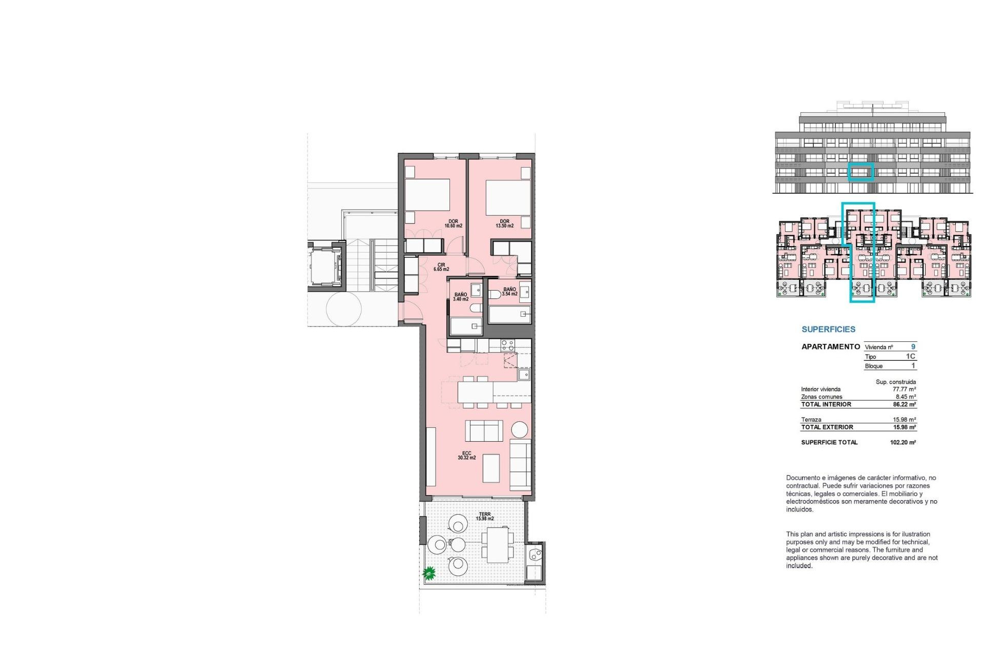 Nouvelle construction - Apartment - Torre Pacheco - Santa Rosalia Lake And Life Resort