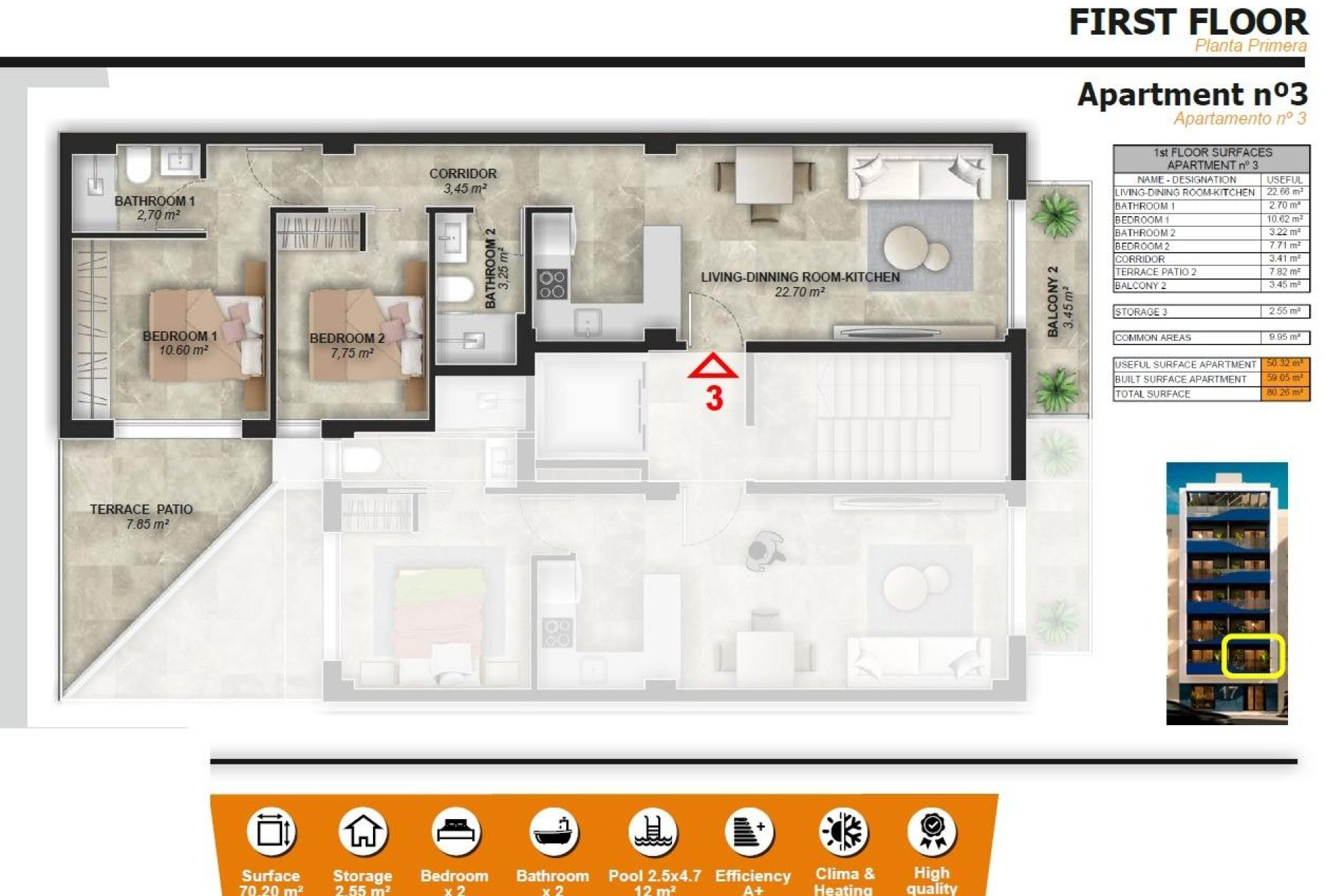 Nouvelle construction - Apartment - Torrevieja - Playa del Acequión